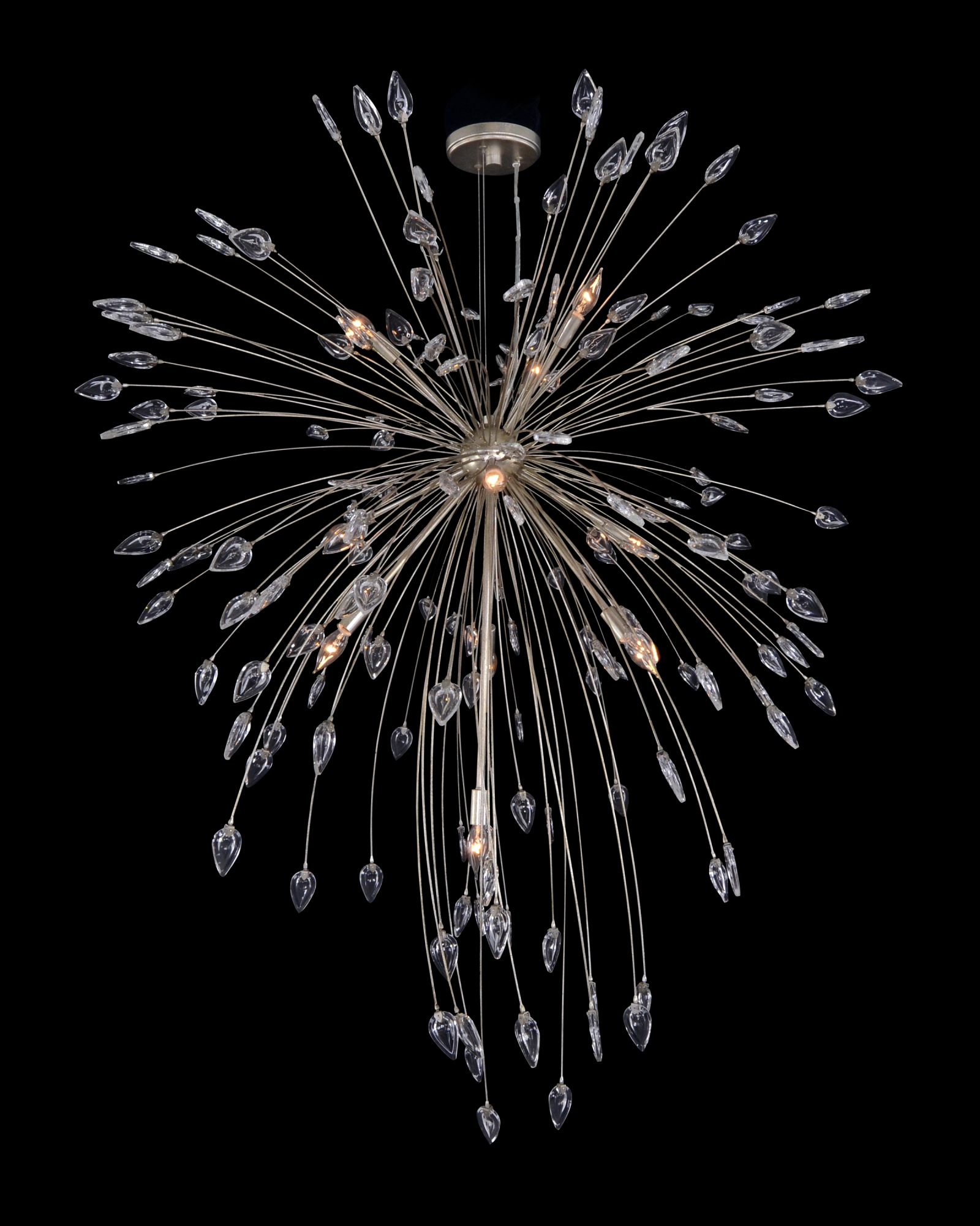 Reveille:  Crystal Constellation Ten-Light Pendant