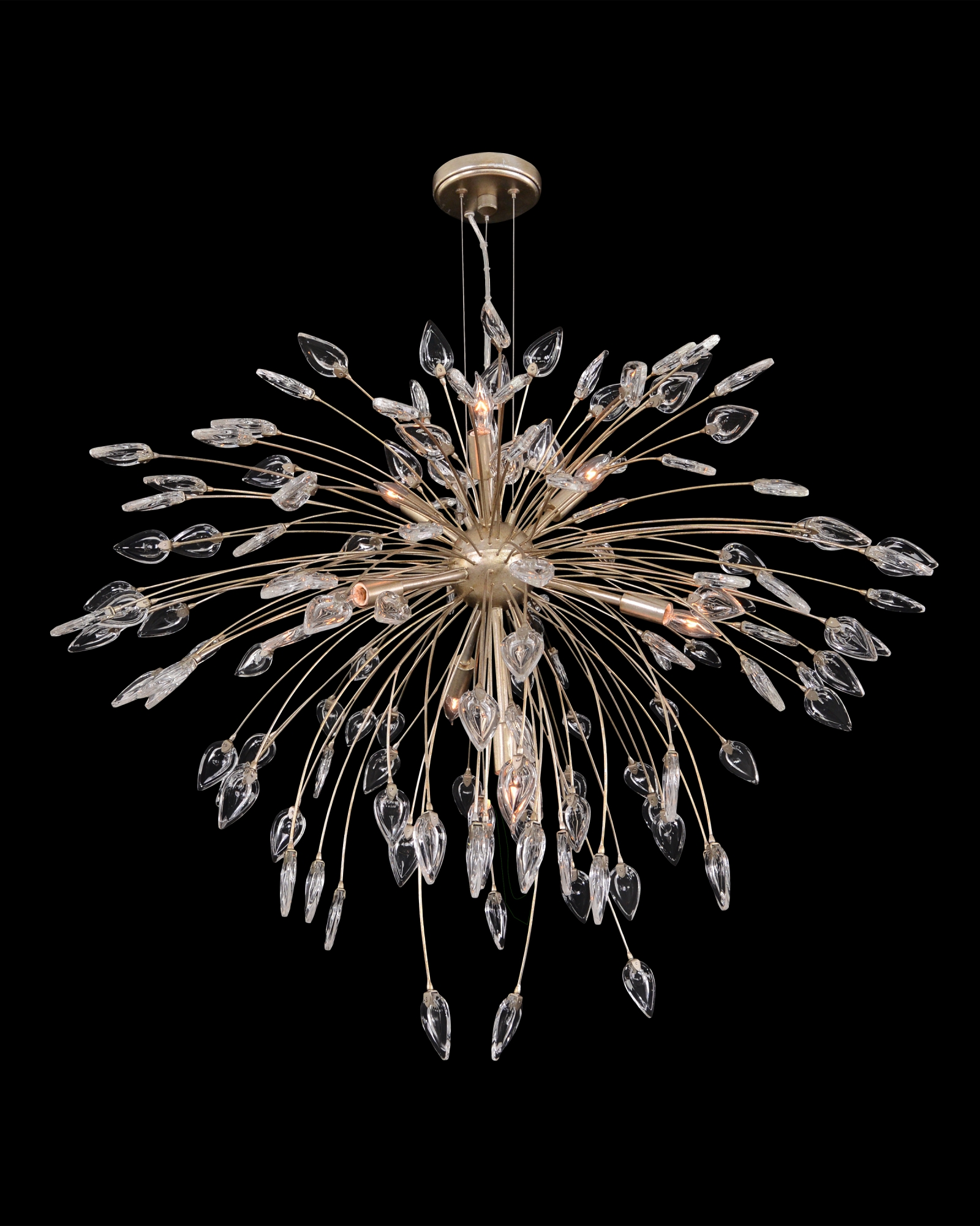 Reveille:  Crystal Constellation Seven-Light Pendant Chandelier