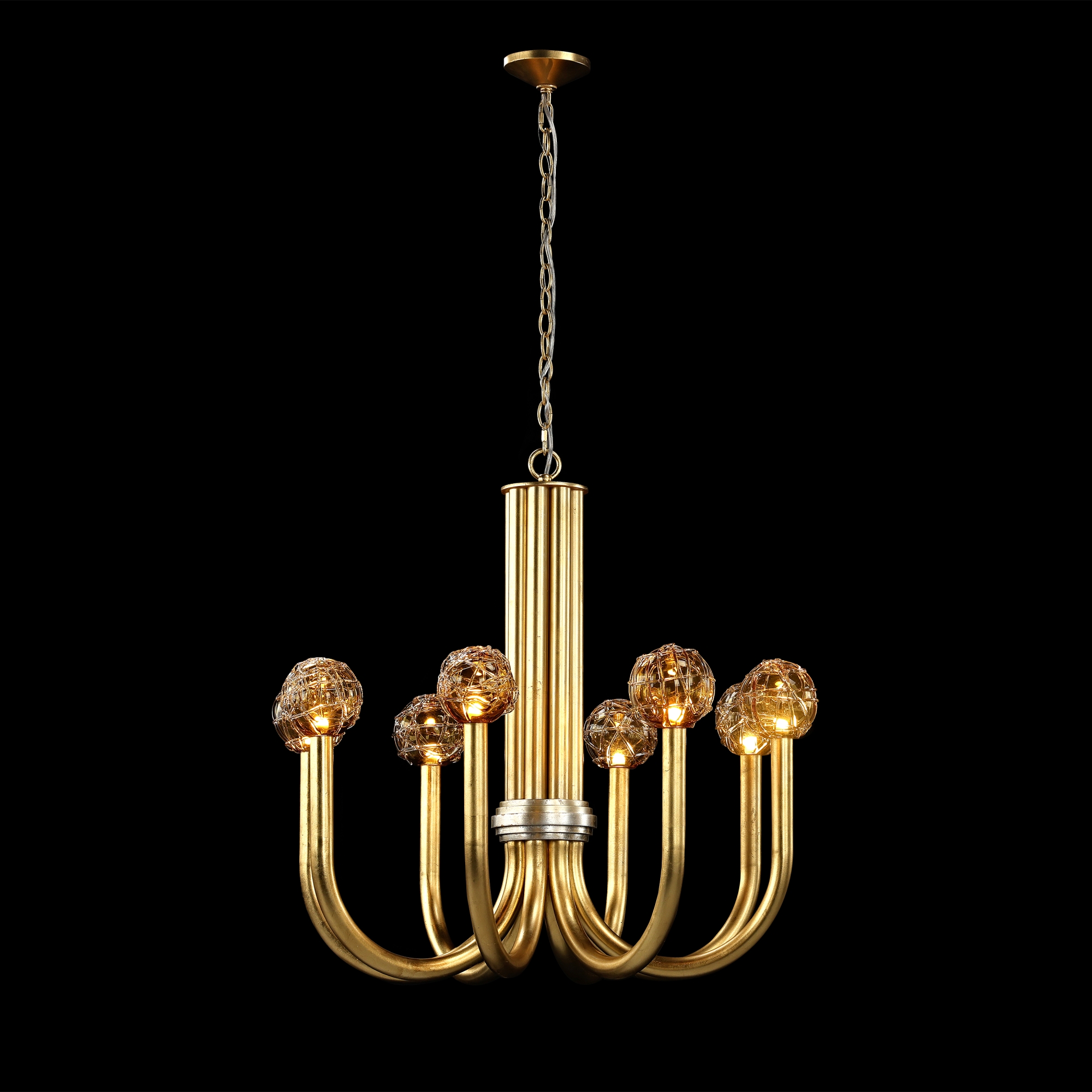Fiamma Eight-Light Chandelier