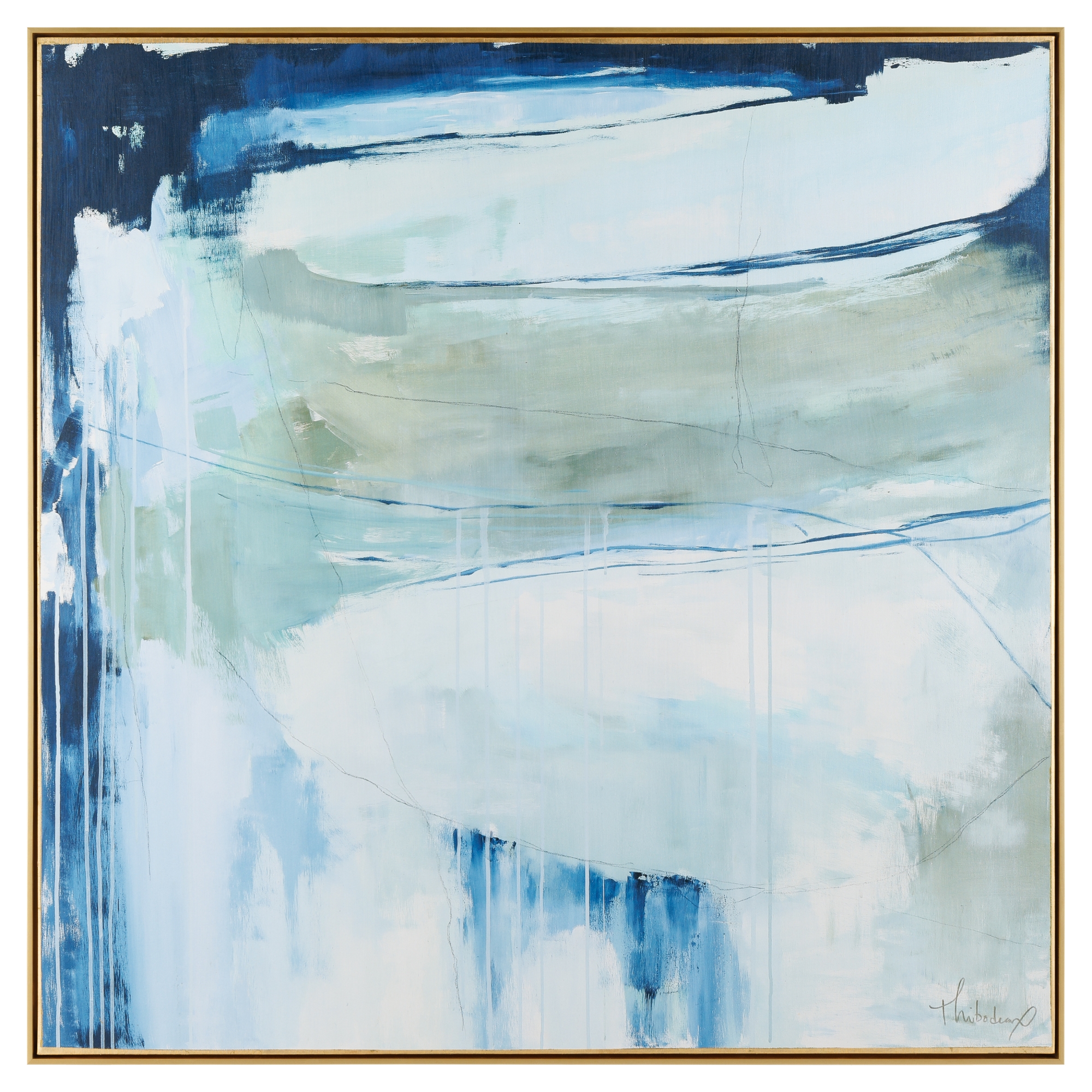 Camille Thibodeaux's Blue Wash