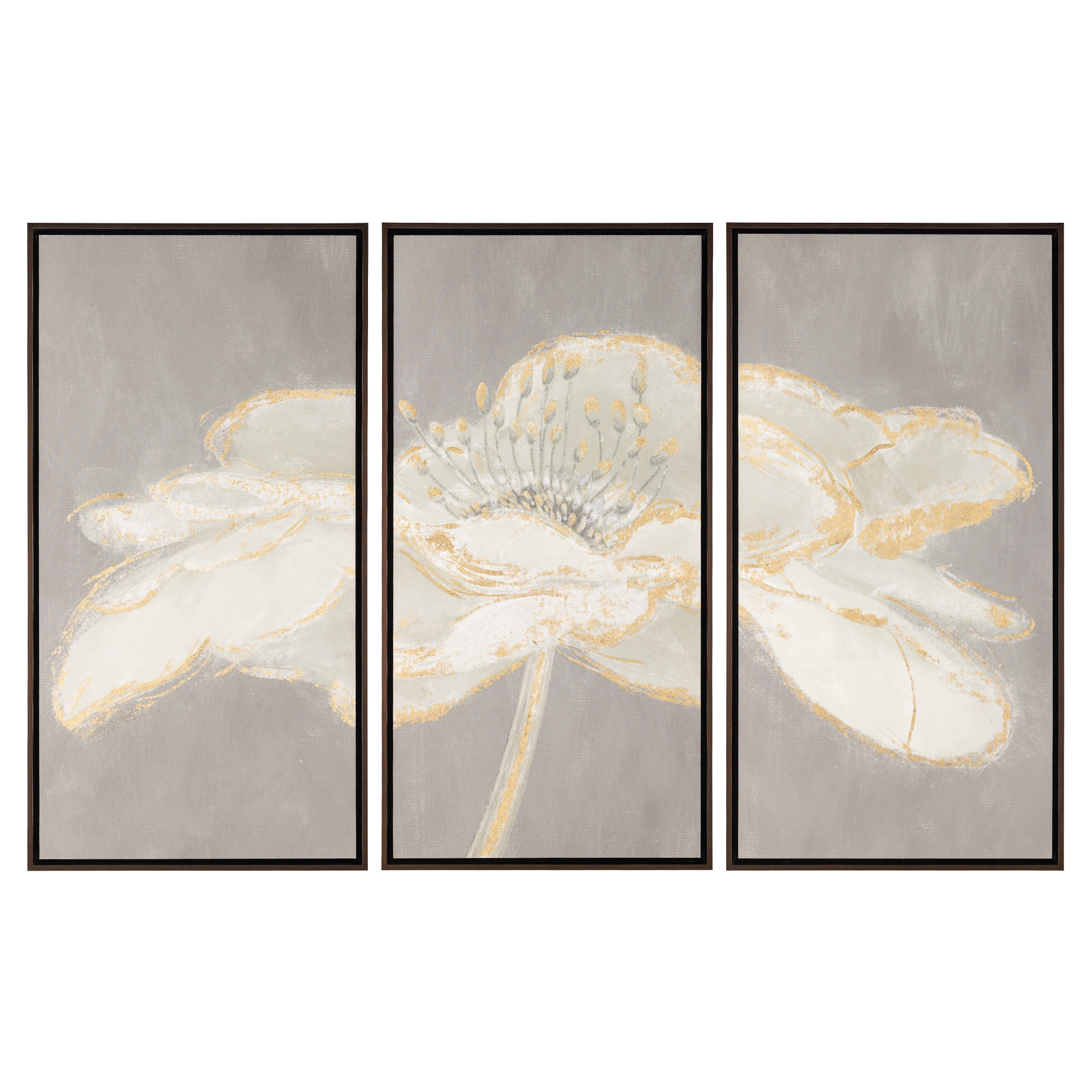 Linda Wood's Moon Daisy Triptych