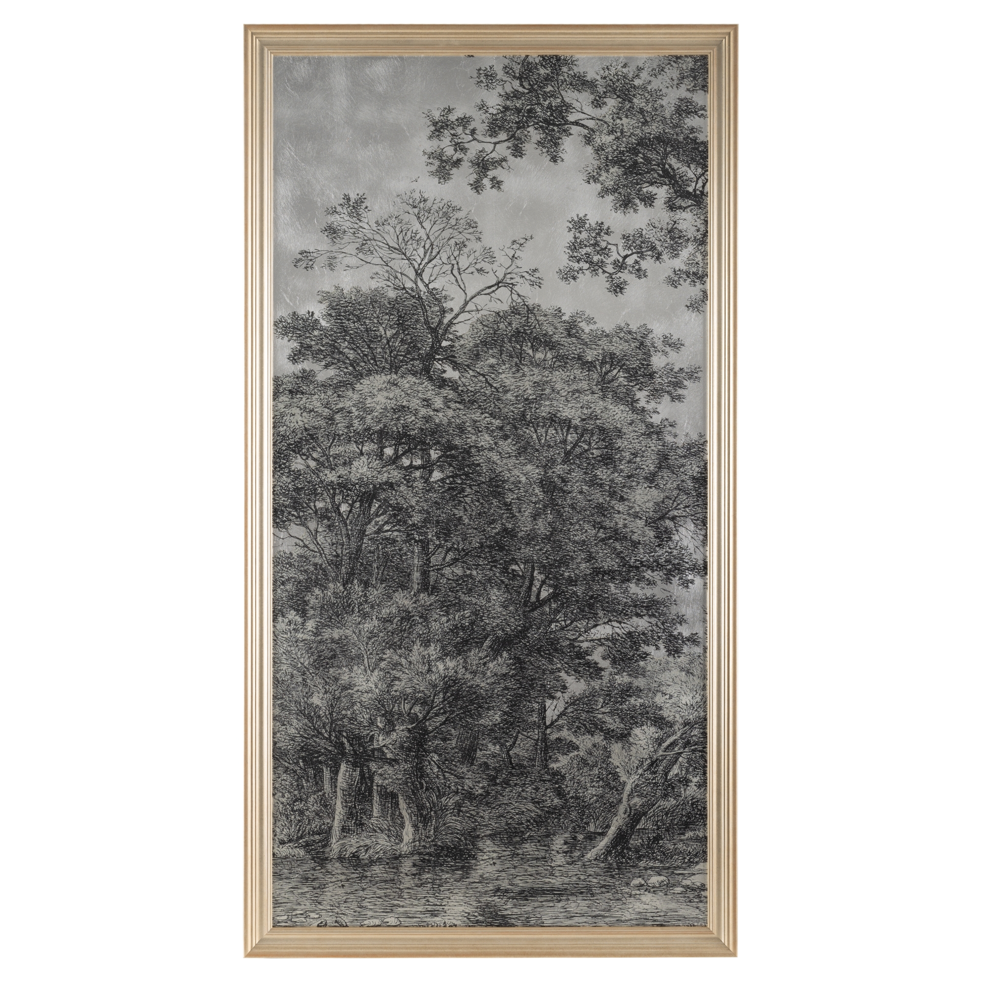 Maria Mendez's Silver Landscape I