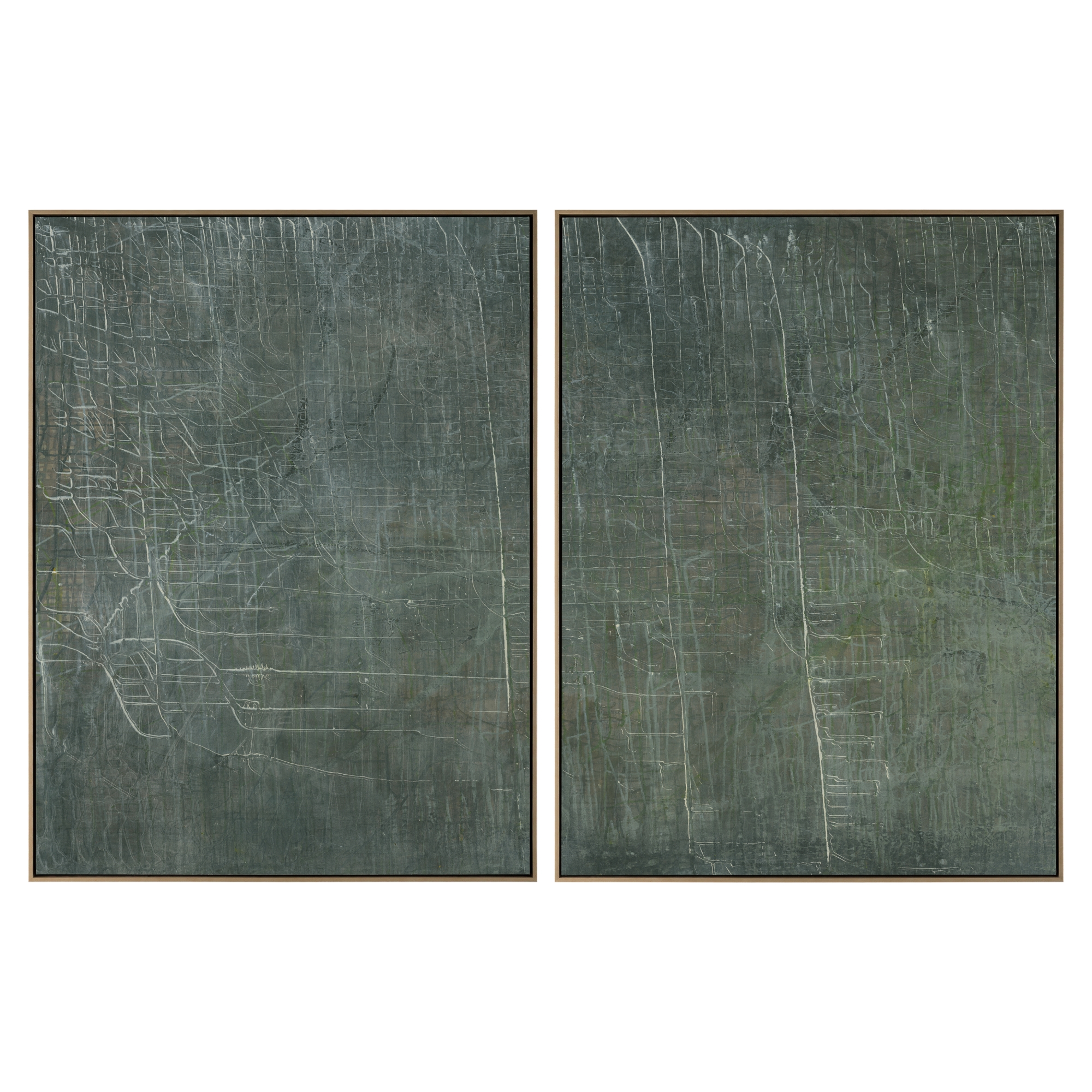 Debra Ferrari's Zion No. 1-2 Diptych, Large