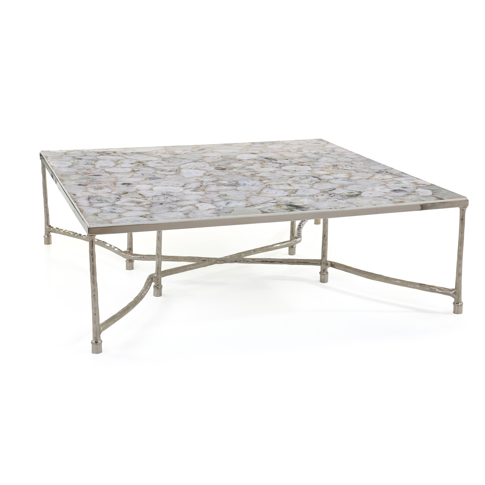 Artigas Cocktail Table, Nickel