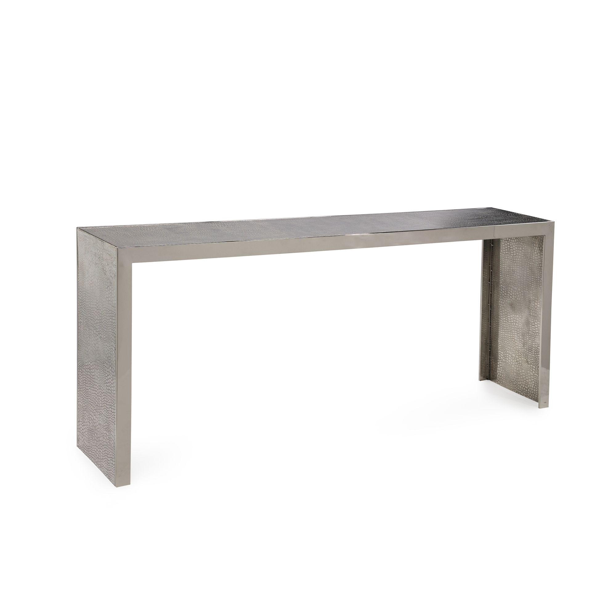 Silver Serpent Console Table, Small