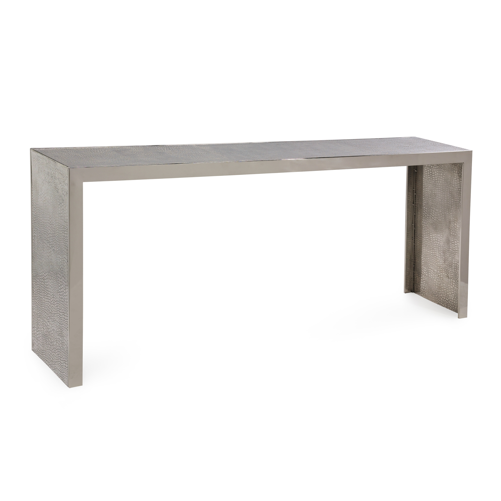 Silver Serpent Console Table, Large