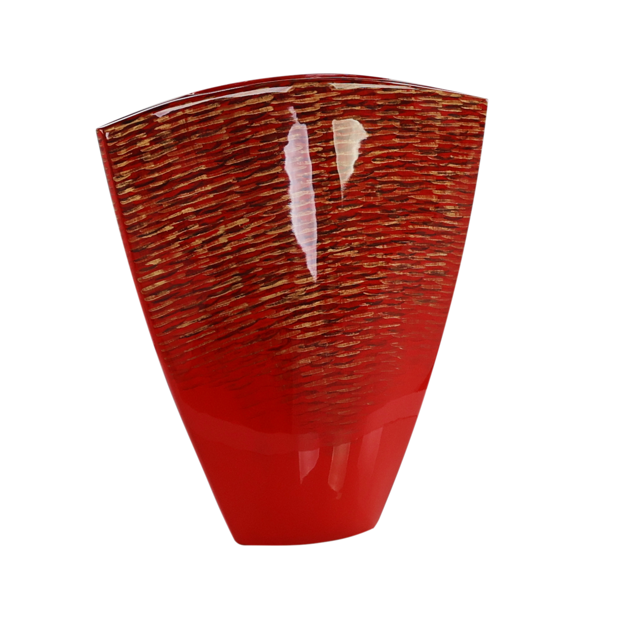 Scarlet Scales Vase, Large