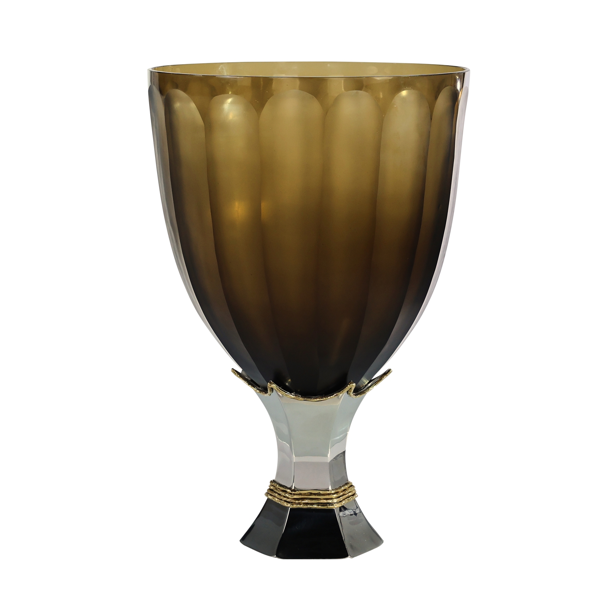 Glass Chalice Vase, Small