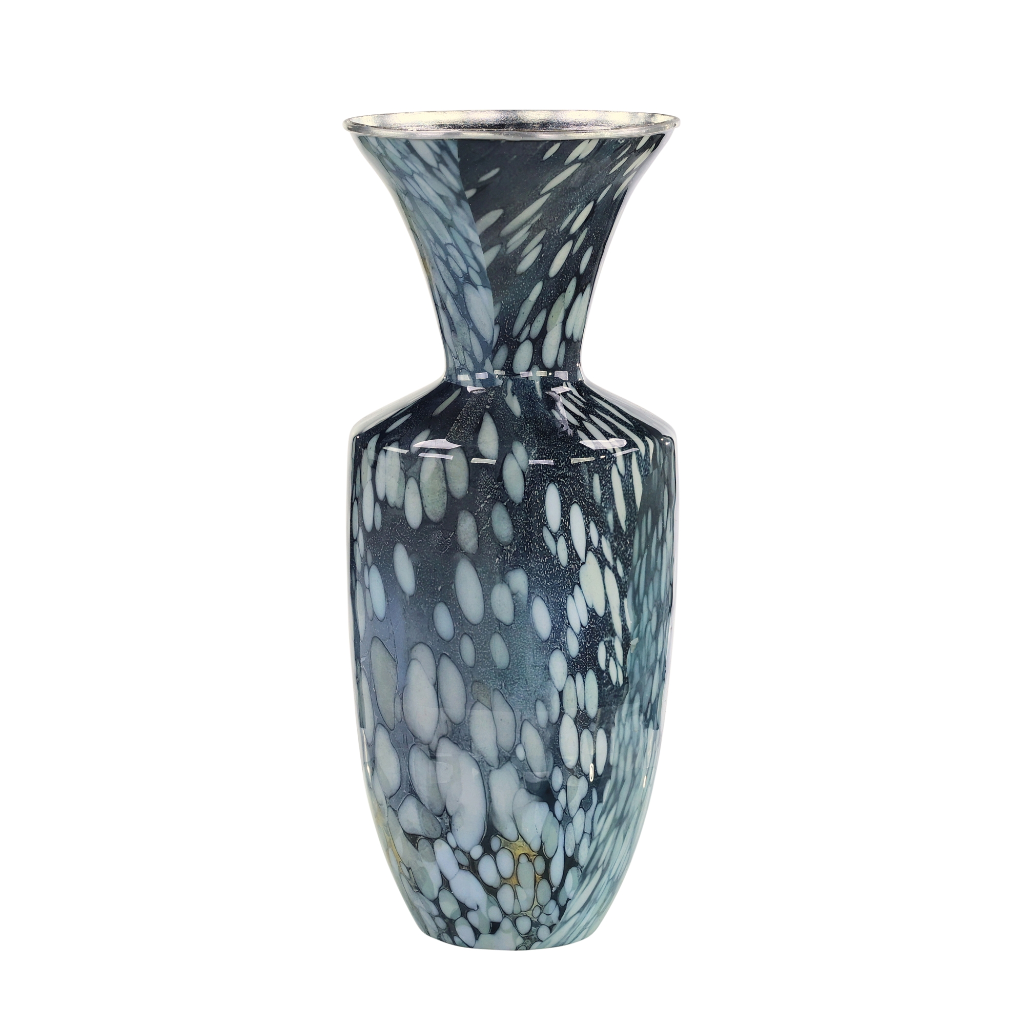 Diana Vase, Blue Enamel