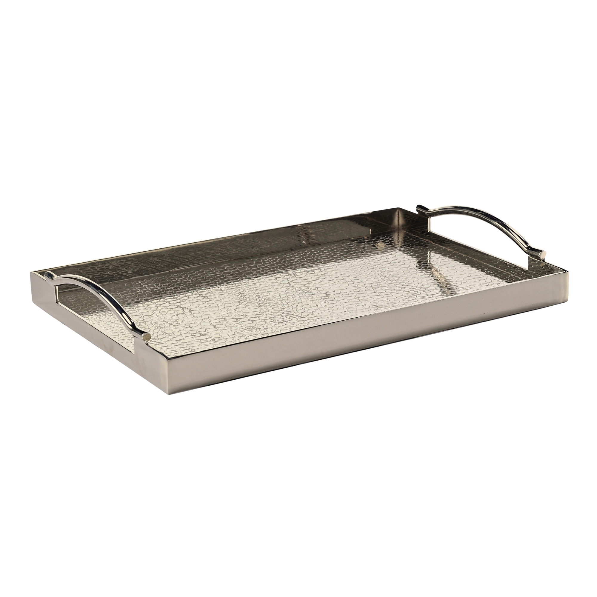 Silver Serpent Tray, Small Rectangular