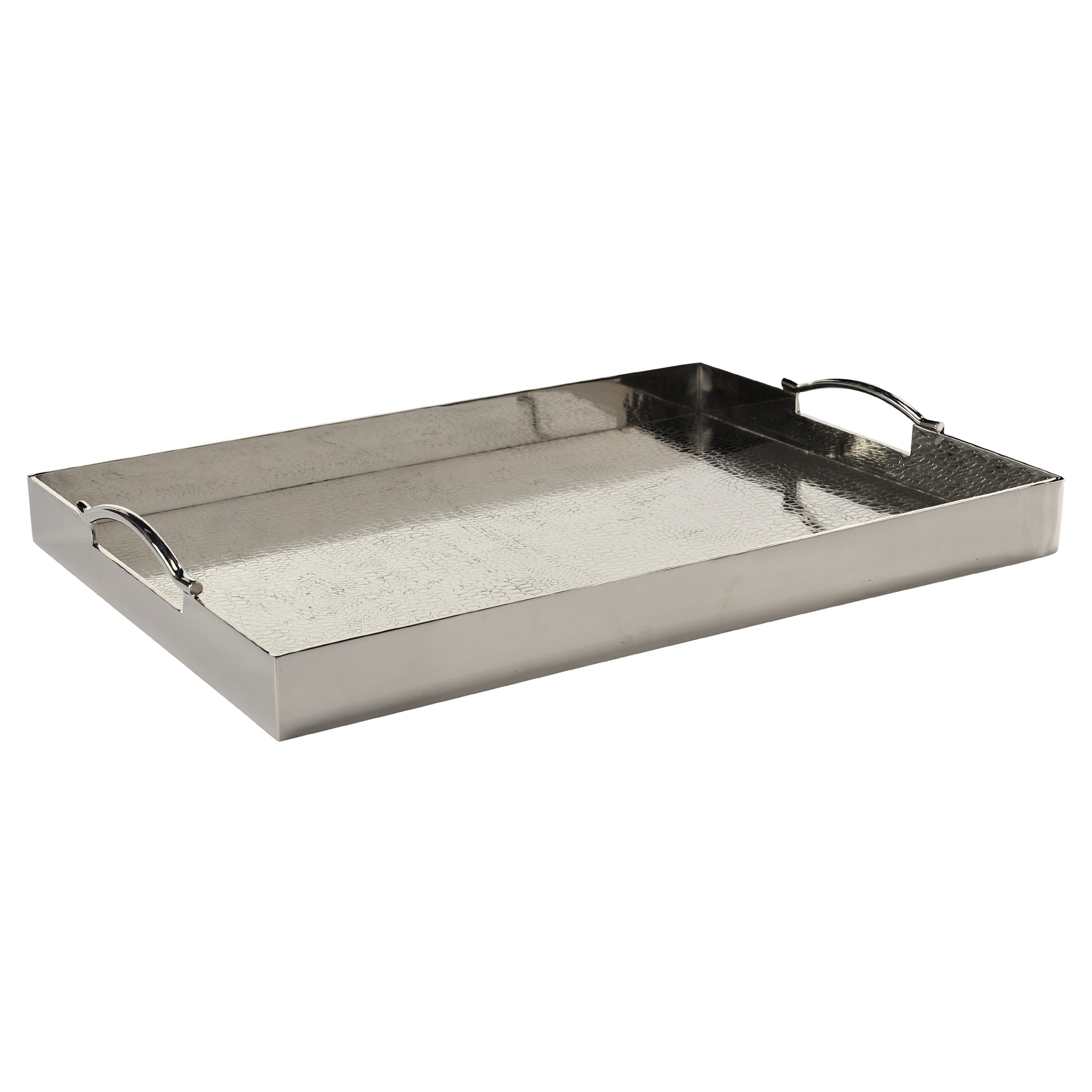 Silver Serpent Tray, Large Rectangular