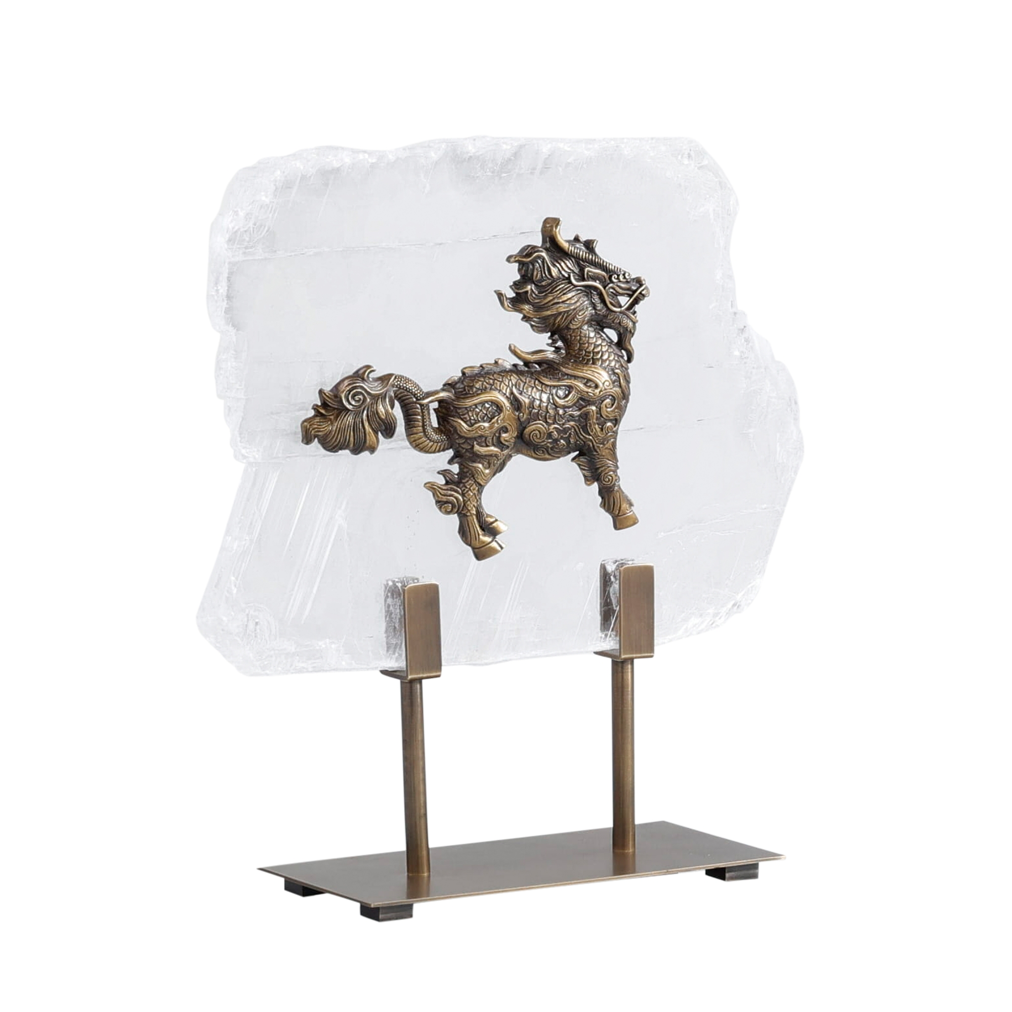 Encased Qilin Sculpture I