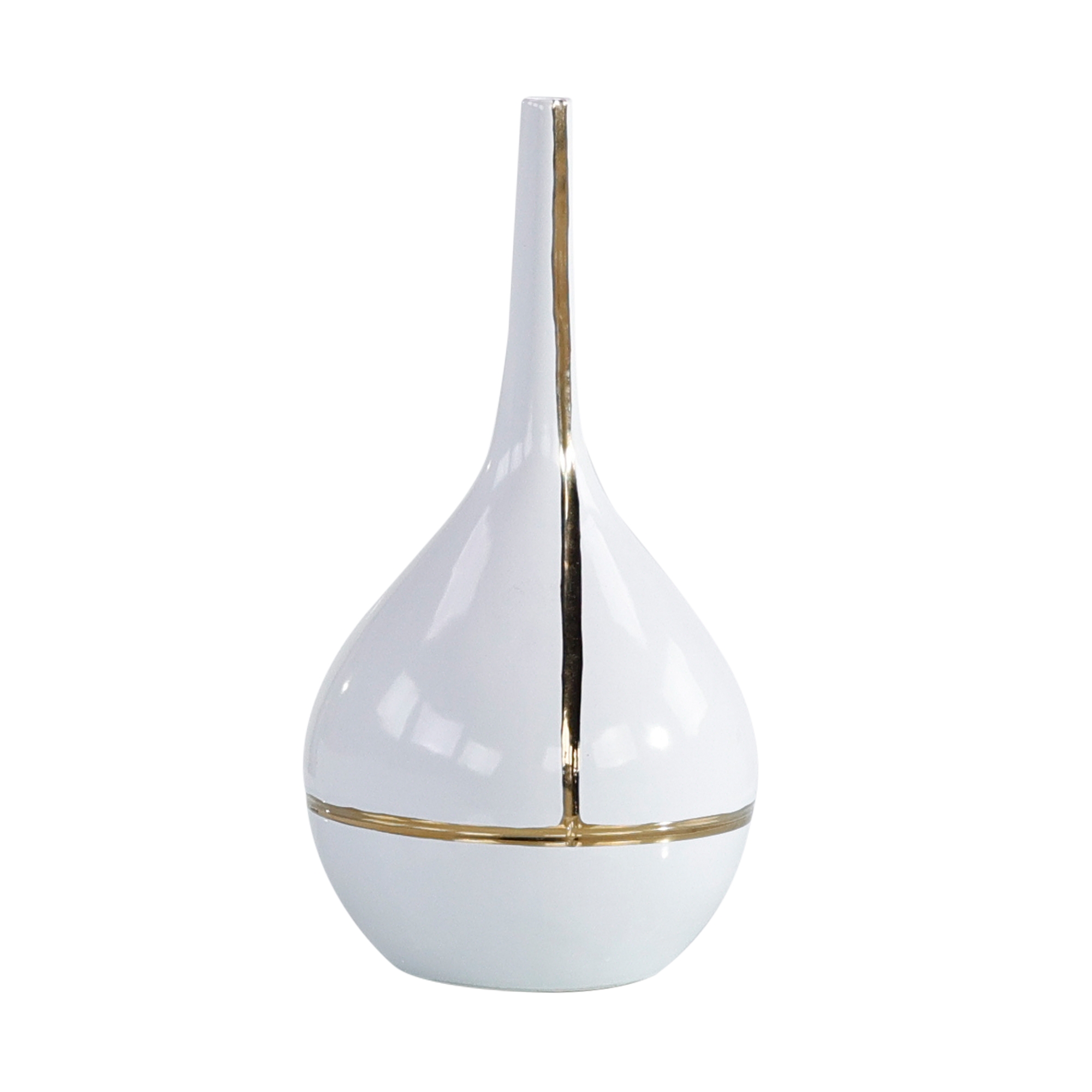 Golden Stripe Vase, Small