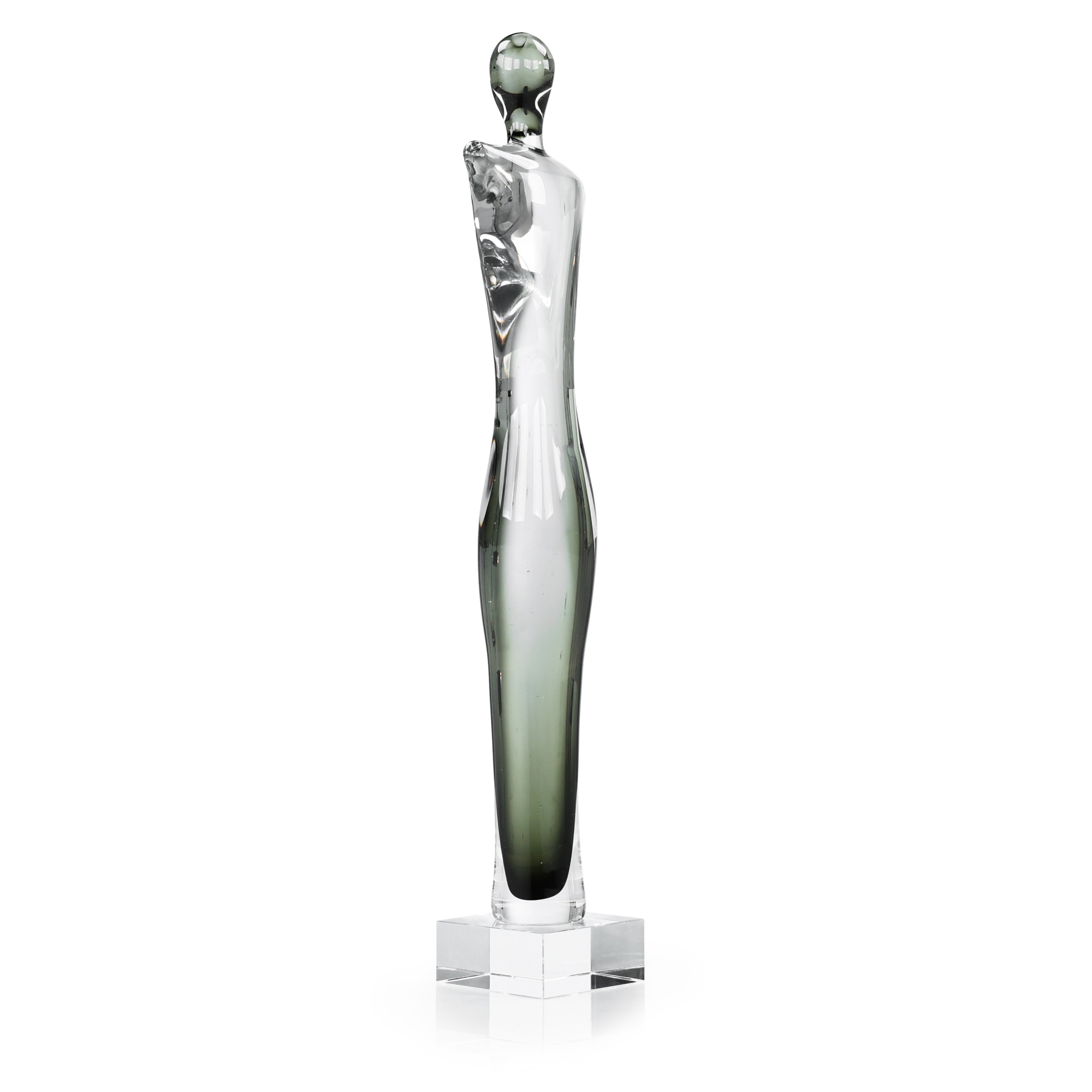 Glass Silhouette Sculpture, Large