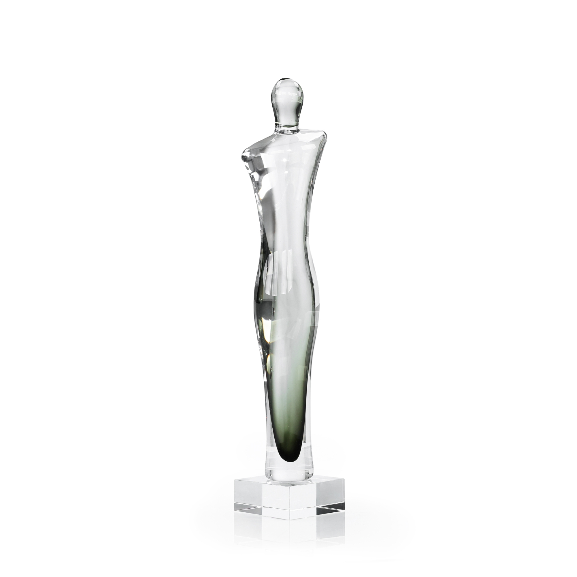 Glass Silhouette Sculpture, Small