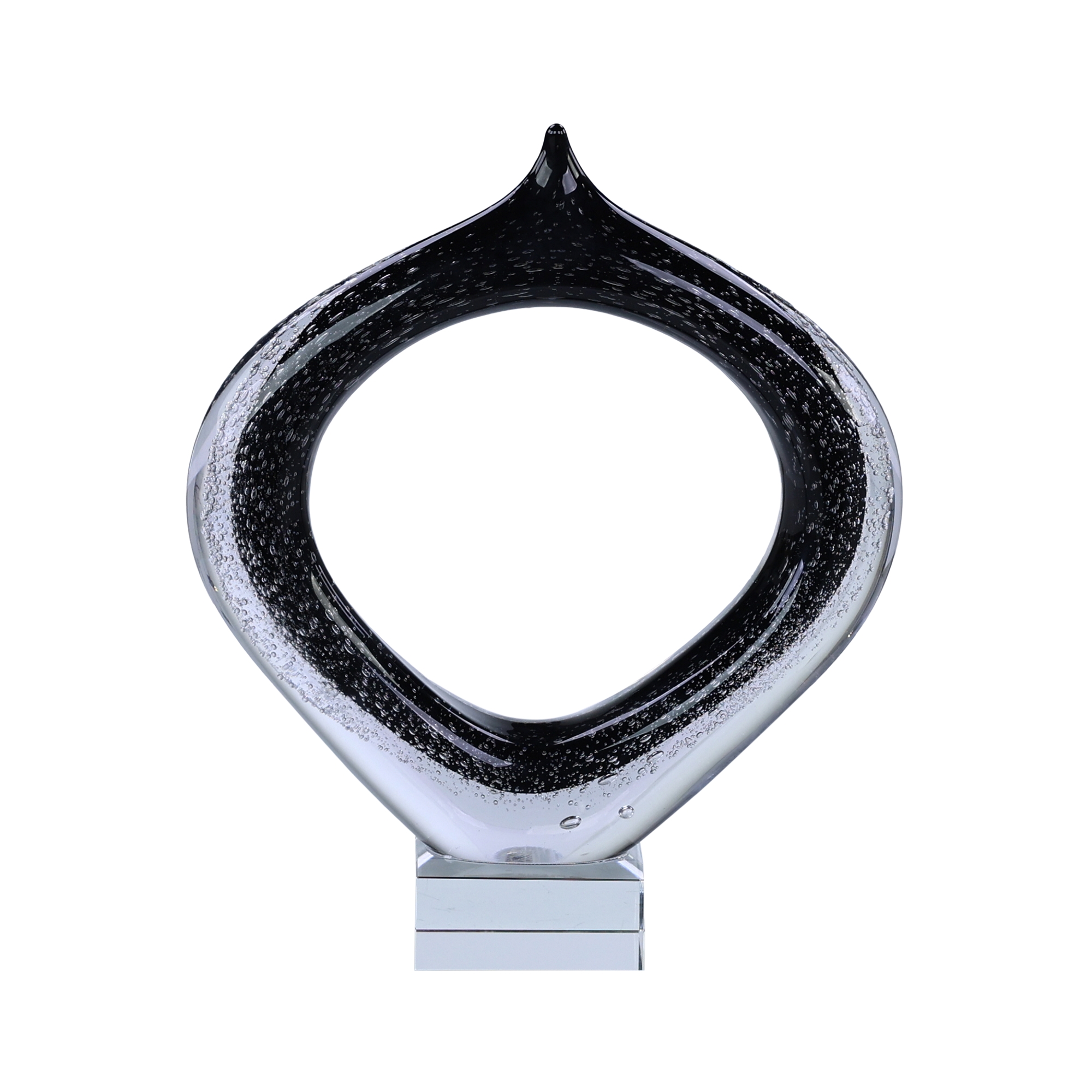 Loop Sculpture, Medium Black