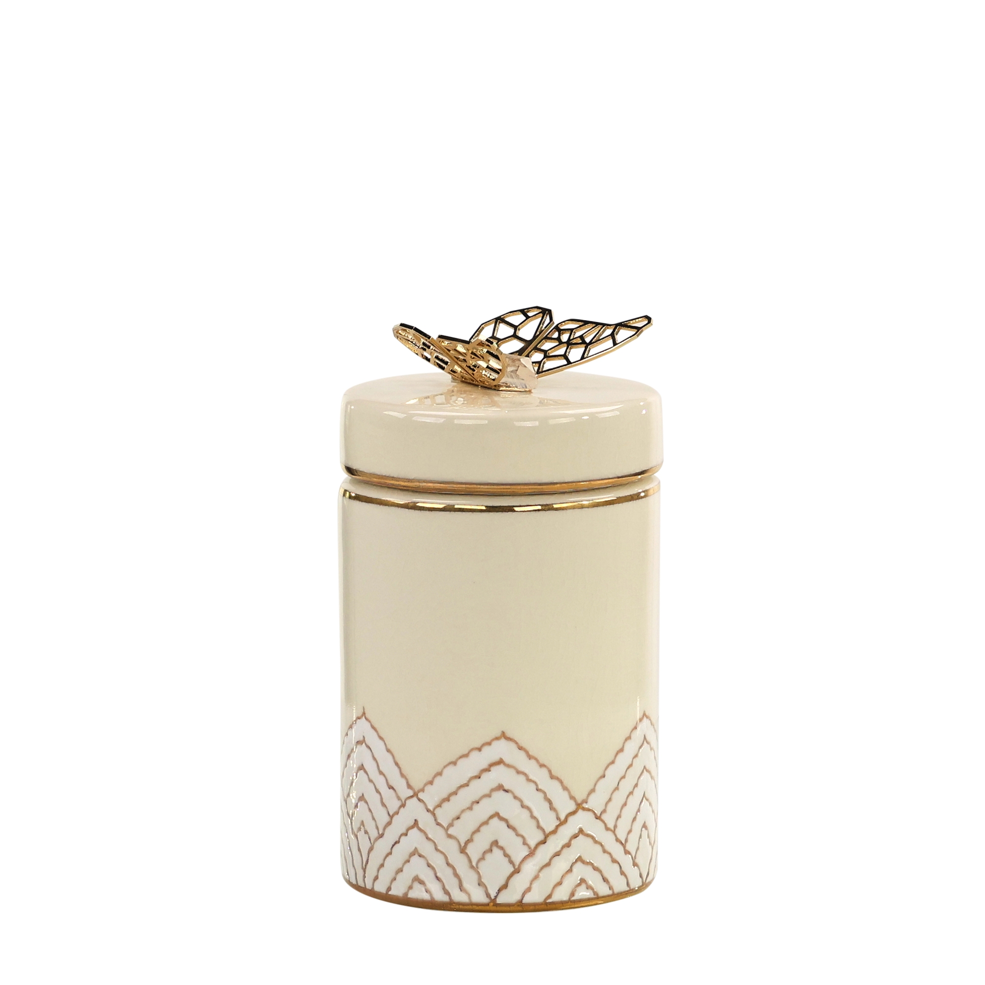 Crystal Butterfly Jar, Small