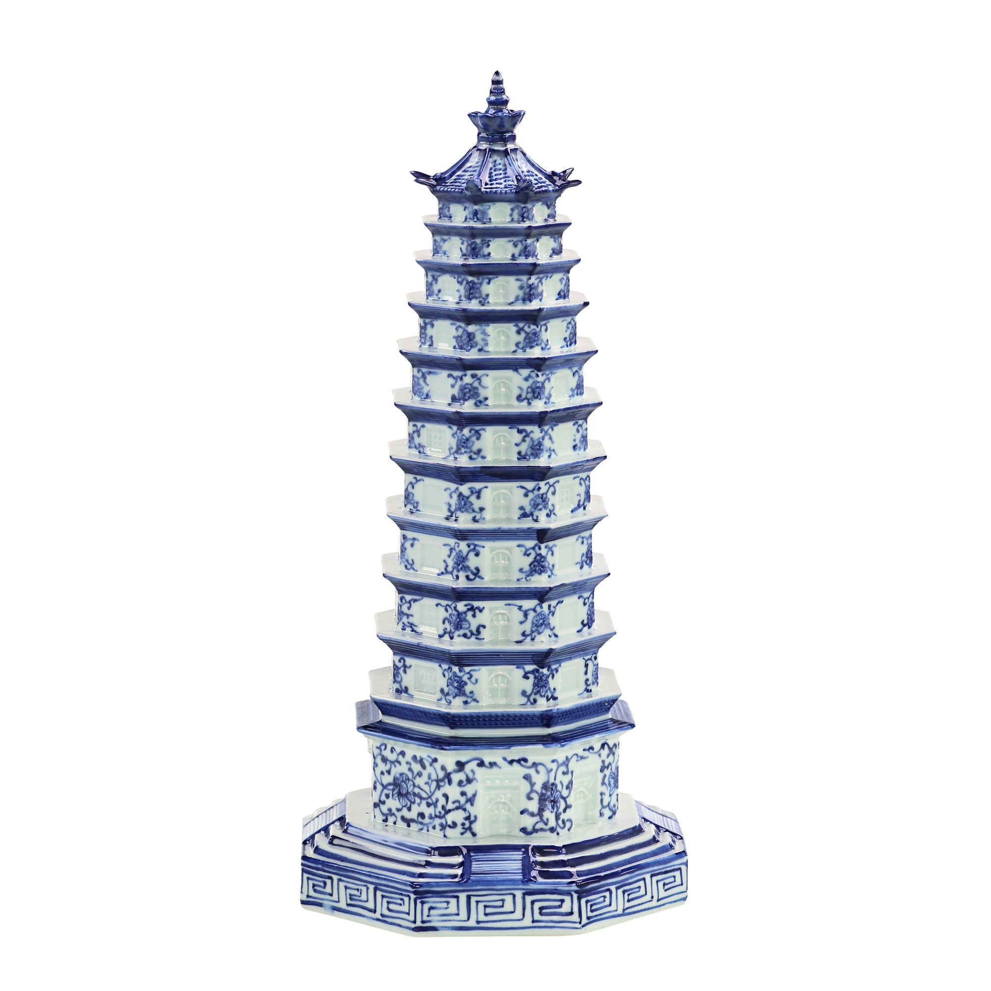 Pagoda Sculpture, Large White