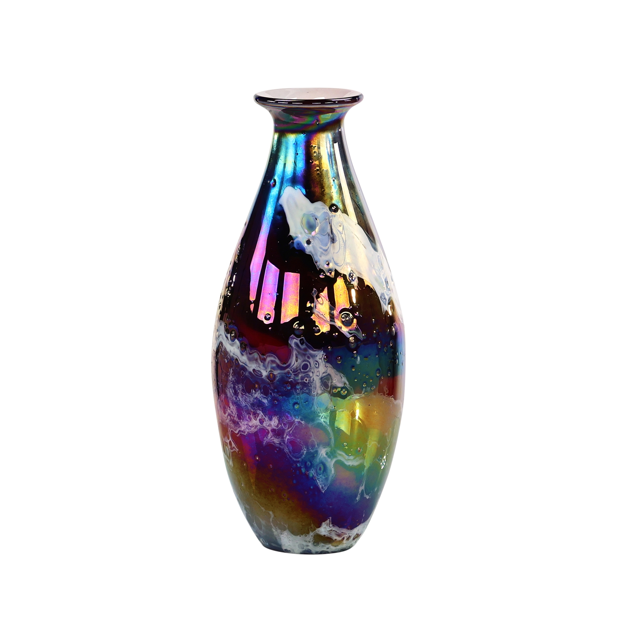 Iridescent Currents Vase