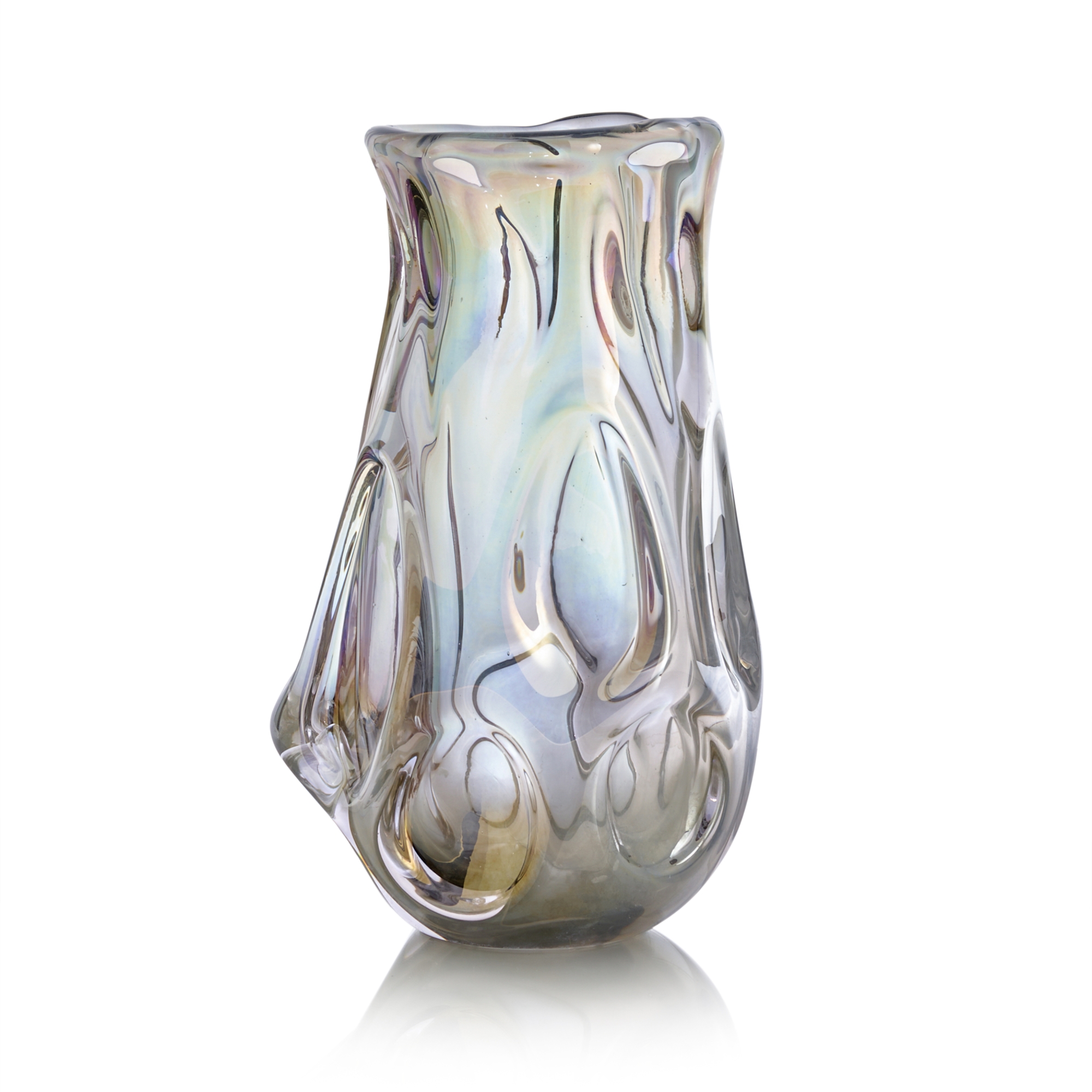 Glass Meteor Vase