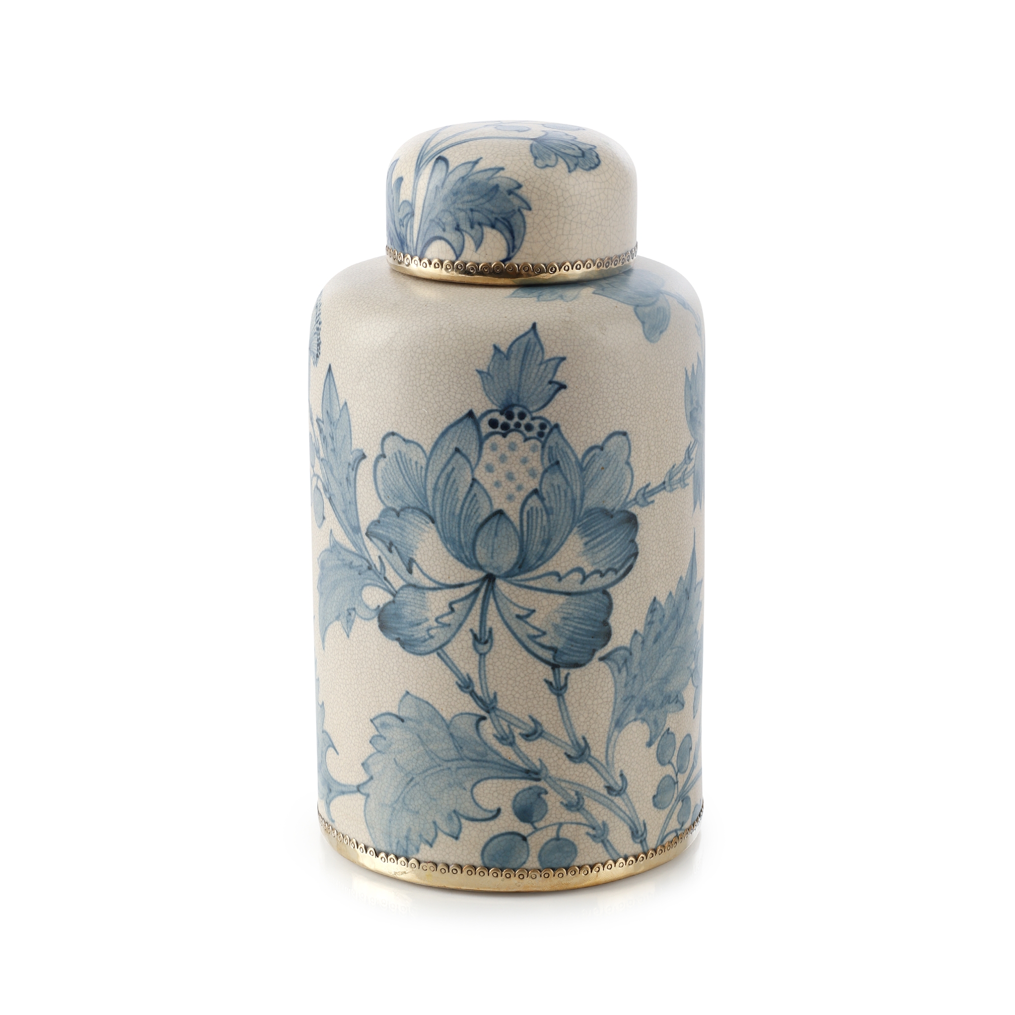 Lidded Bloom Jar, Tall