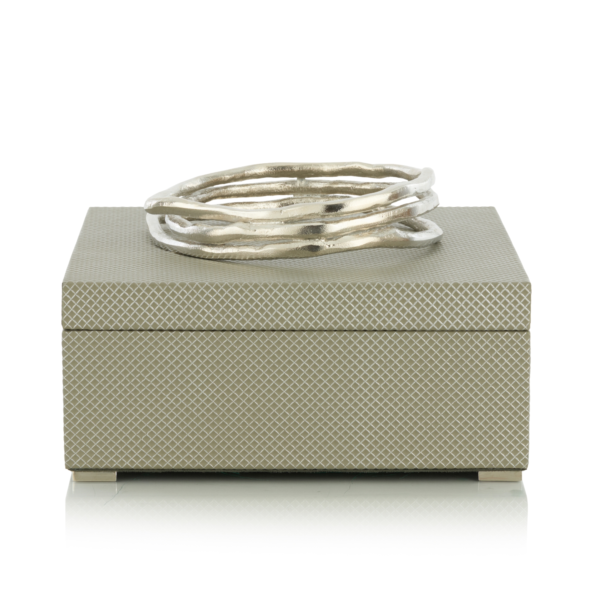 Silver Coil Box