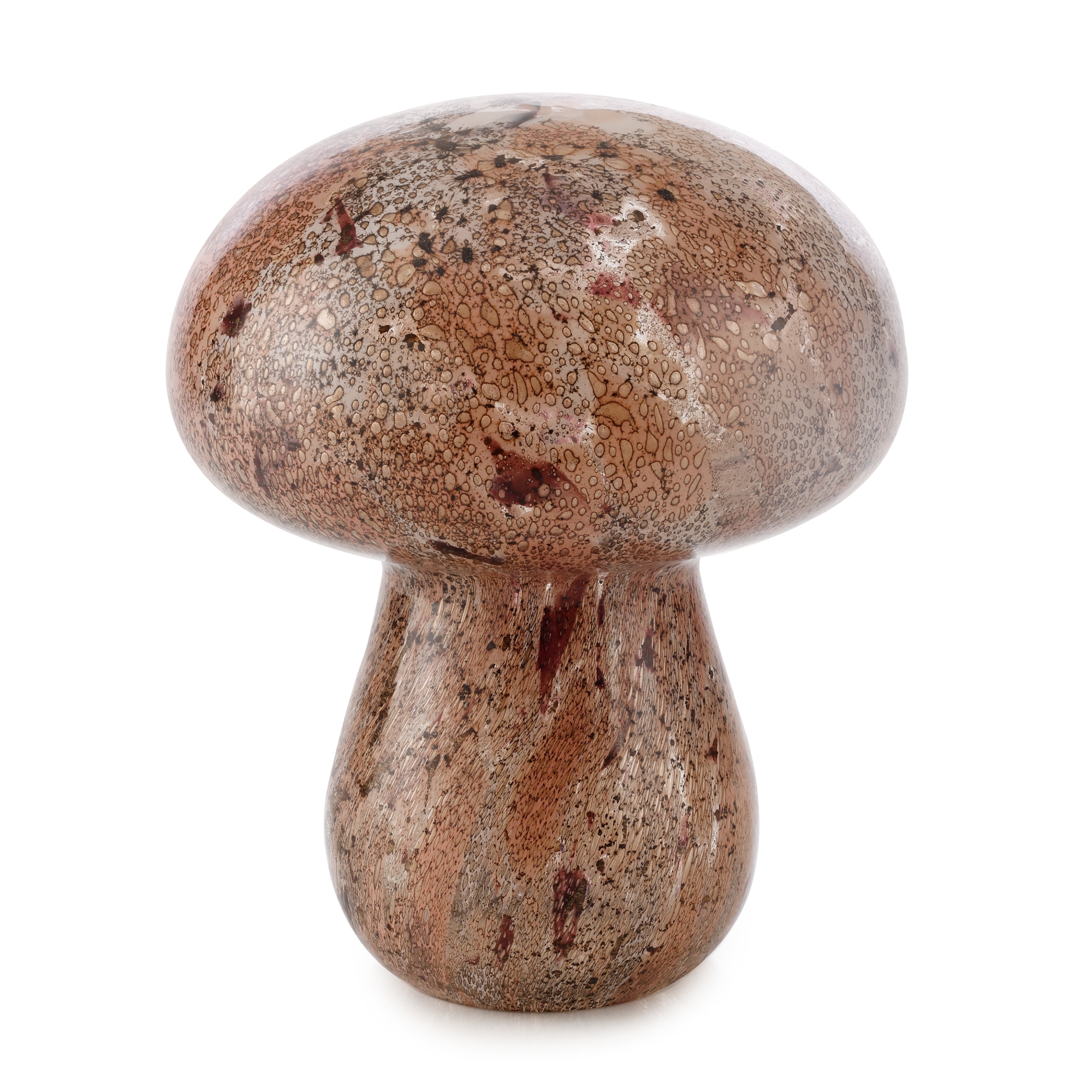 Glass Mushroom Sculpture, Large
