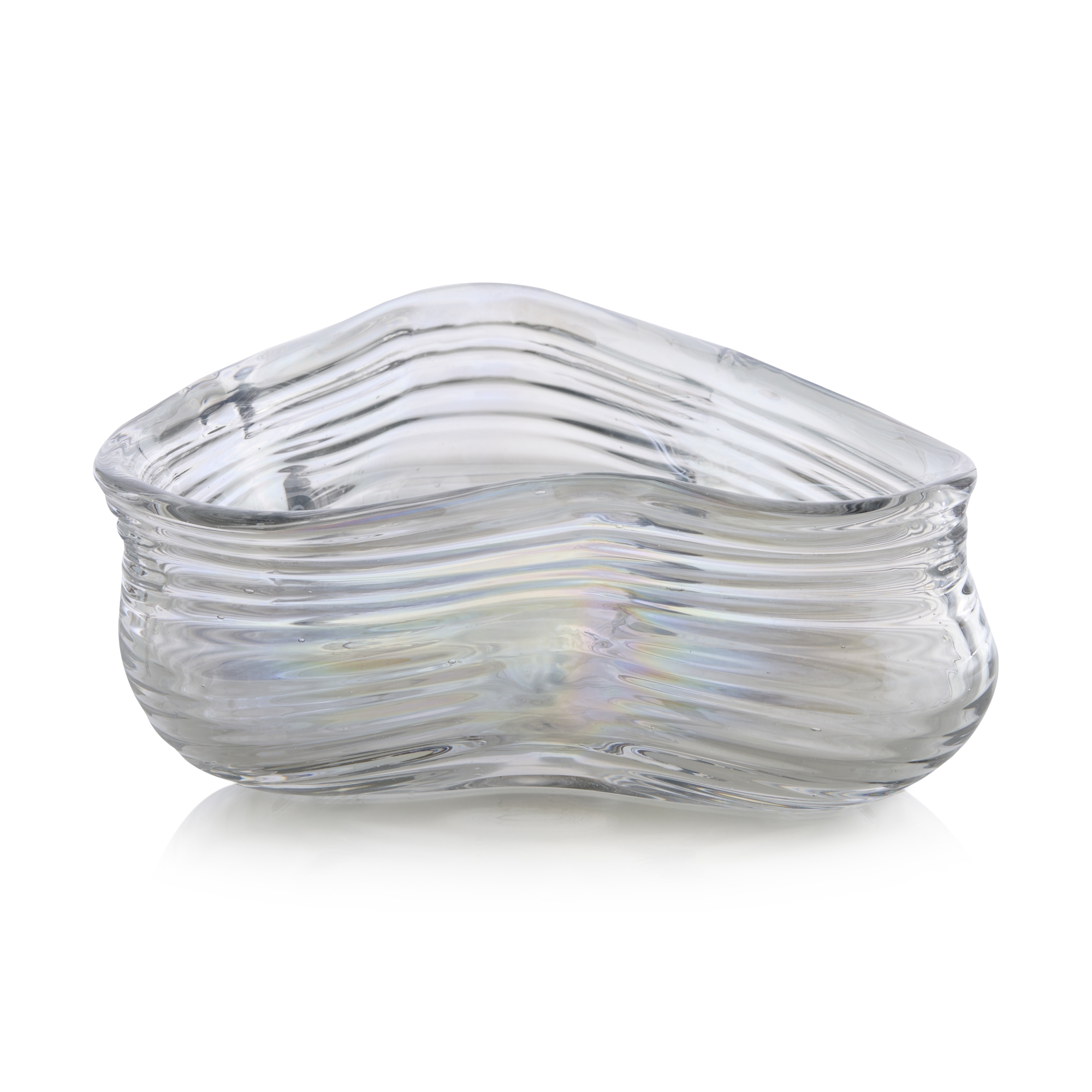 Glass Trefoil Bowl