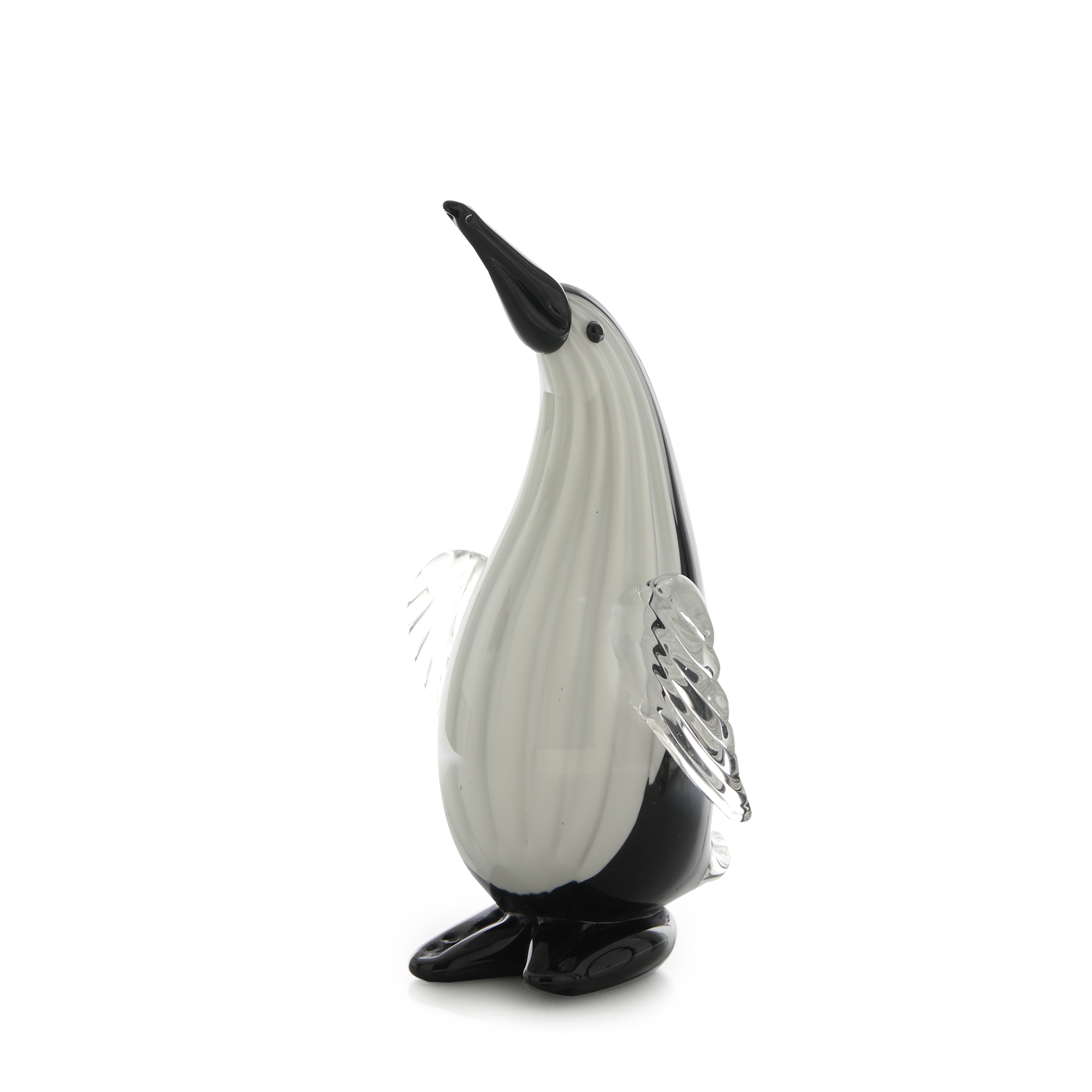 Glass Penguin Sculpture, Small