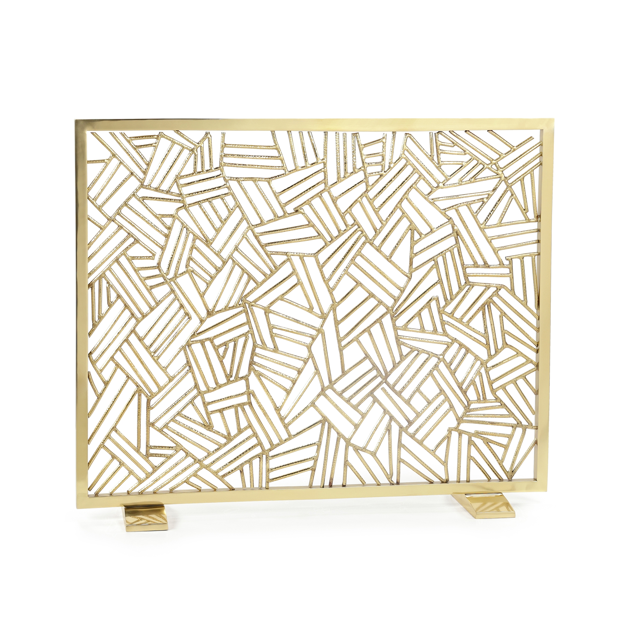 Polygonal Fire Screen