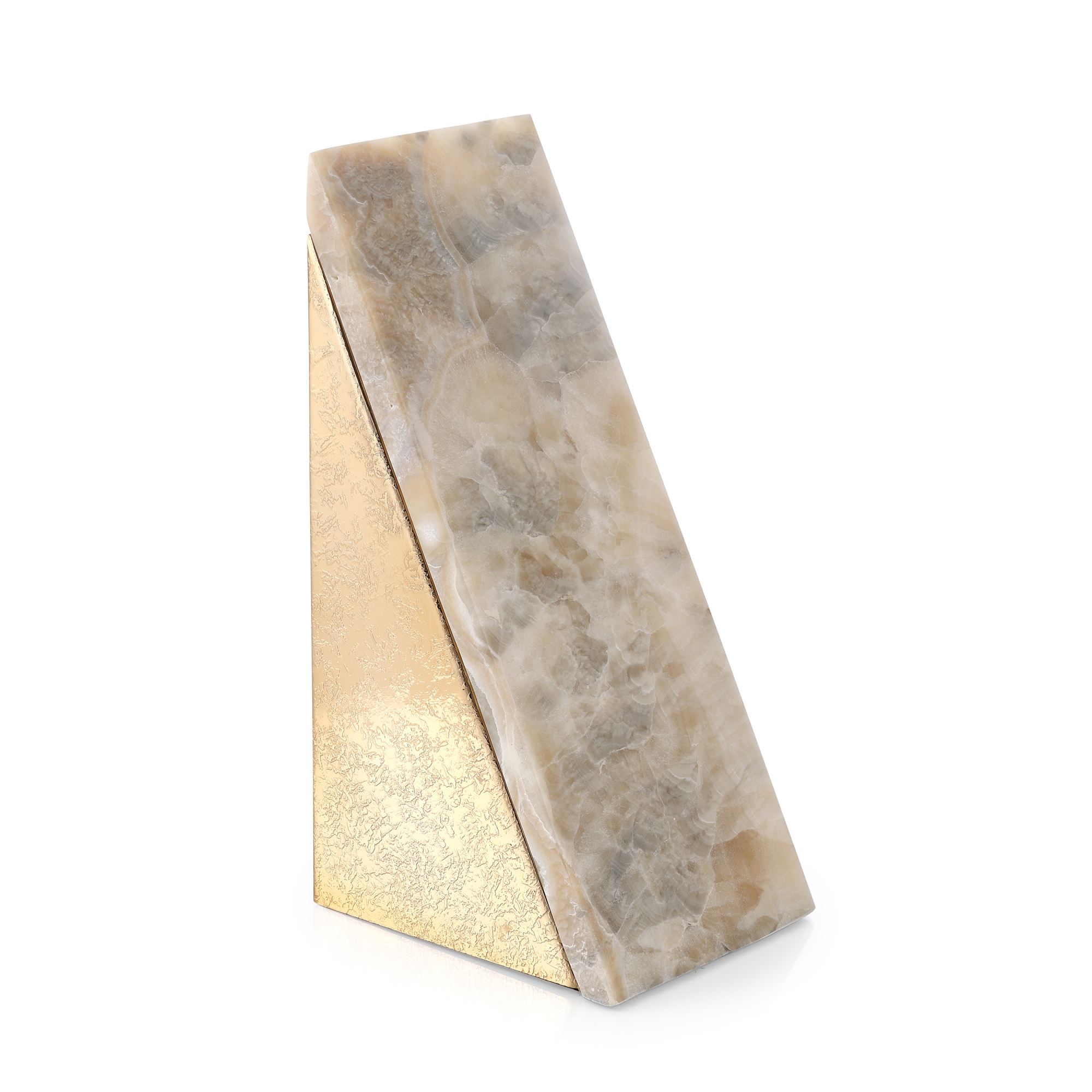 Sloped Stone Bookend, Large
