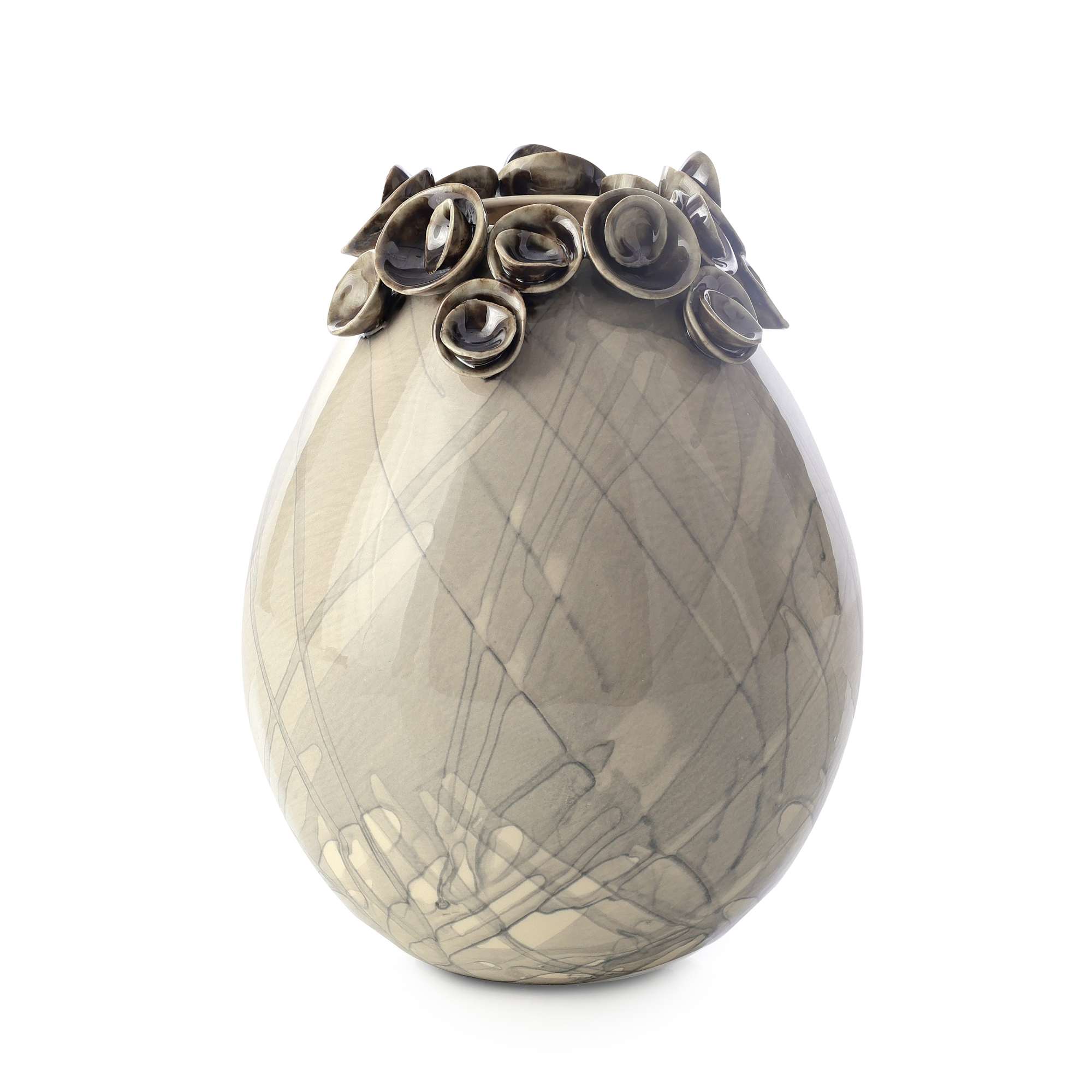 Porcelain Blooms Vase, Large