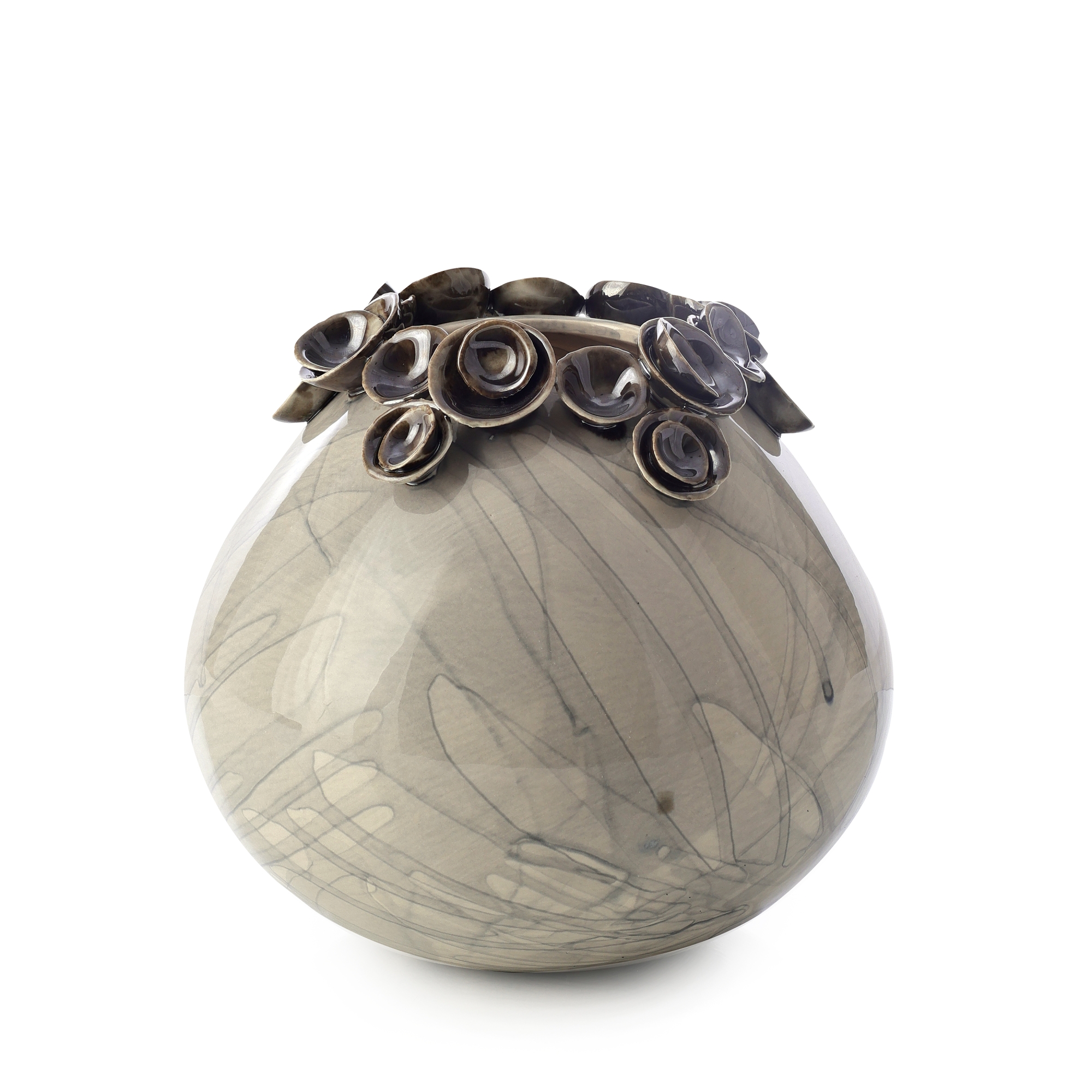 Porcelain Blooms Vase, Small