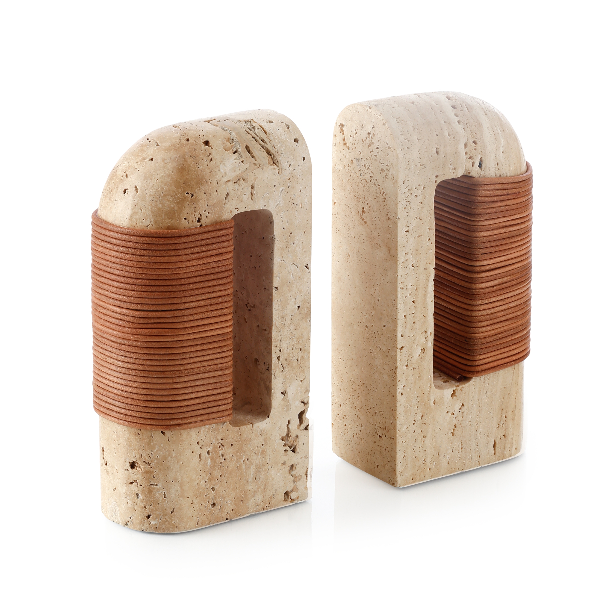 Tibur Bookends, Set of 2
