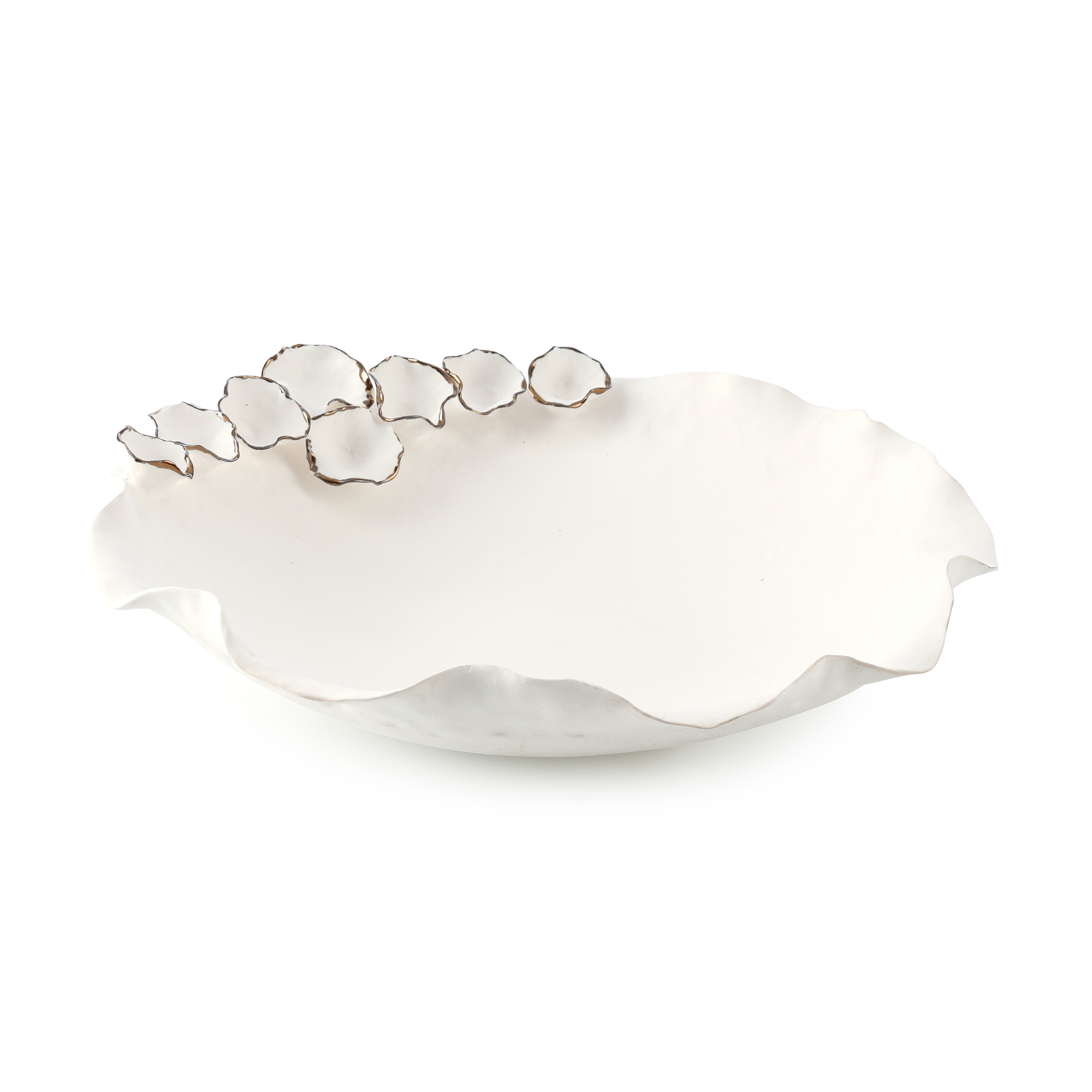 Rippling Porcelain Bowl, Small
