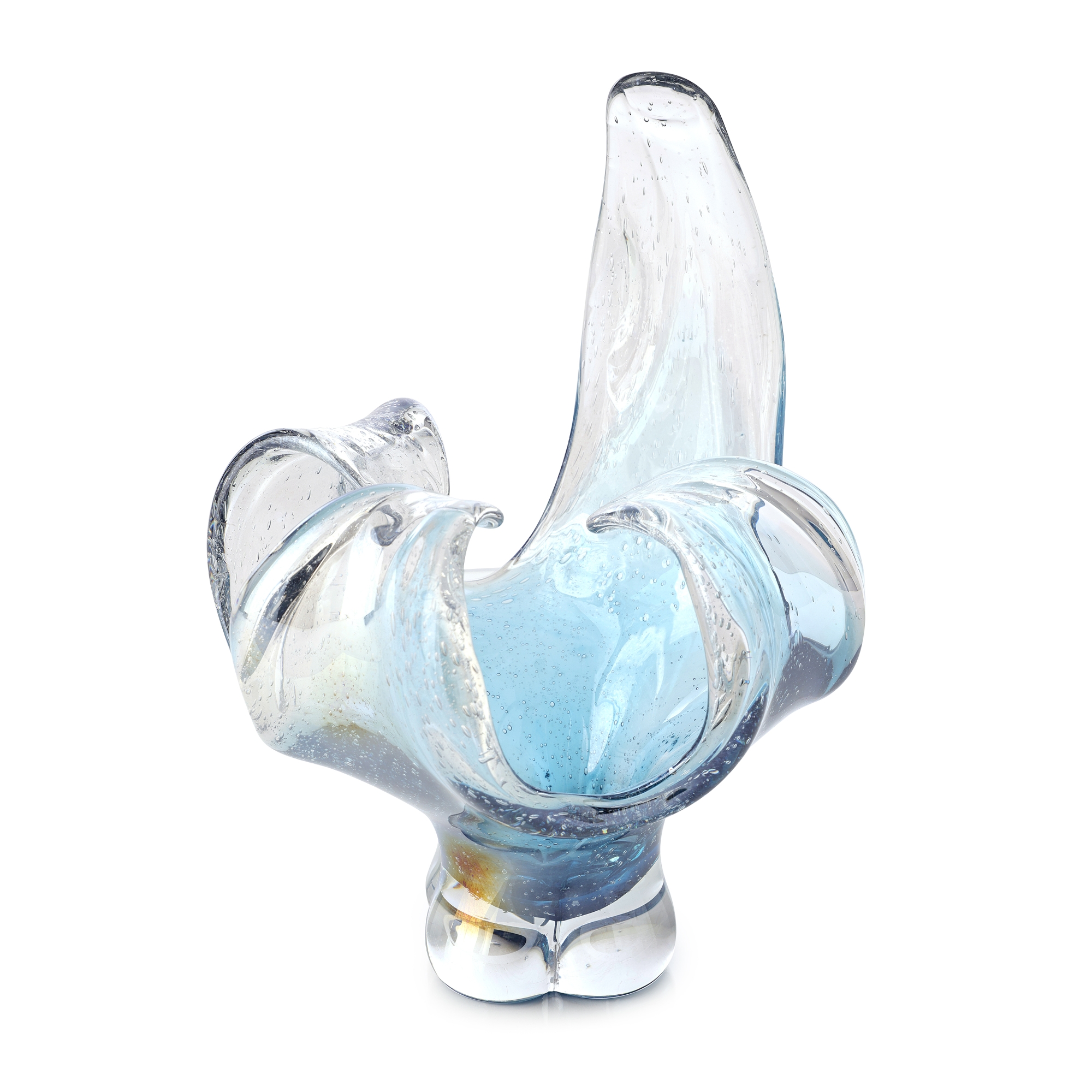 Curling Waves Sculpture