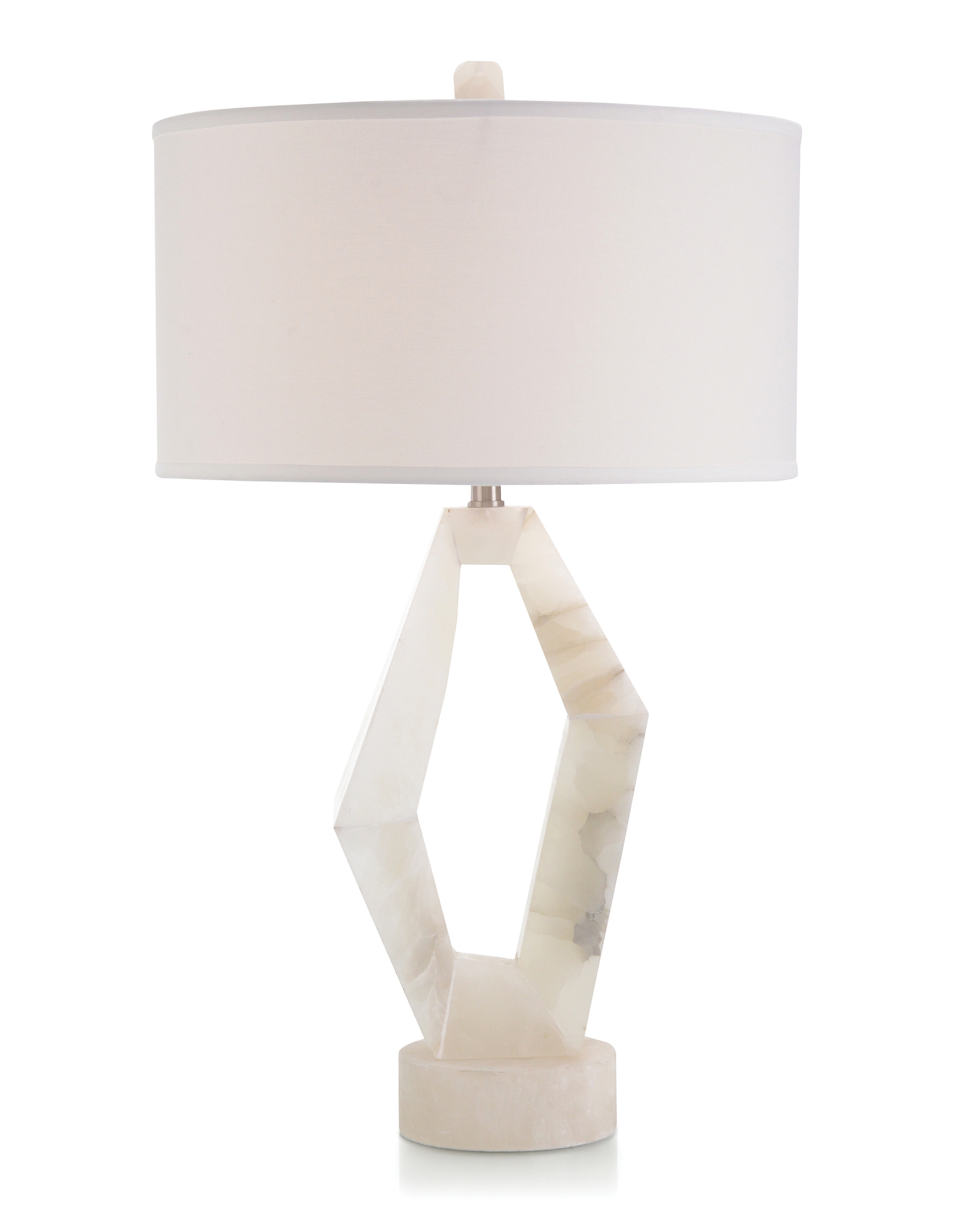 Abstract Alabaster Table Lamp