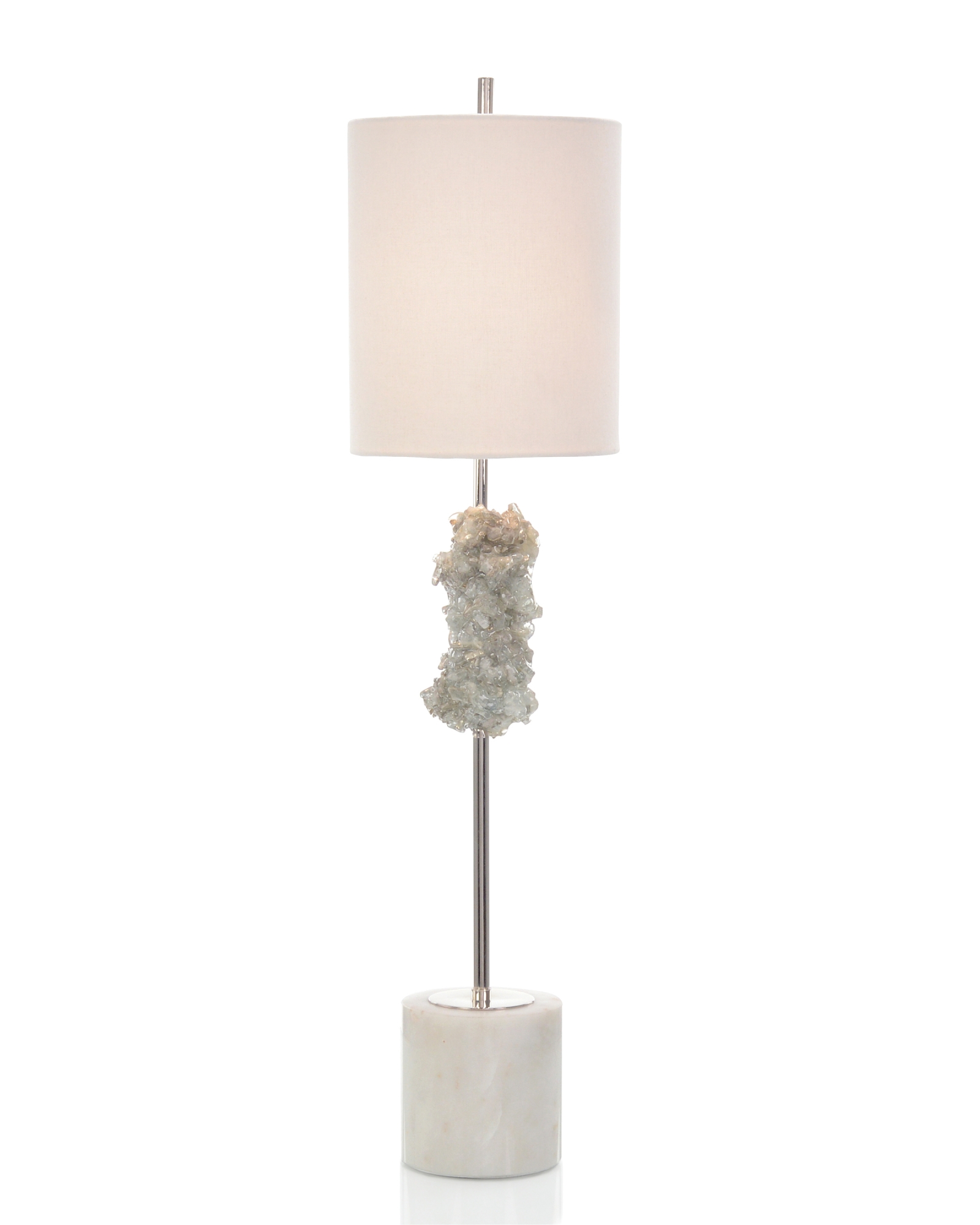 Glass Nugget Table Lamp