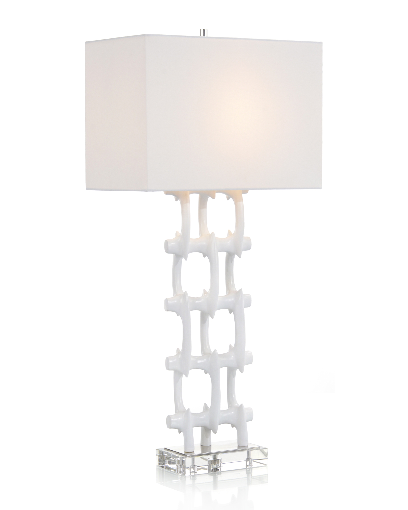 Table Lamp in White