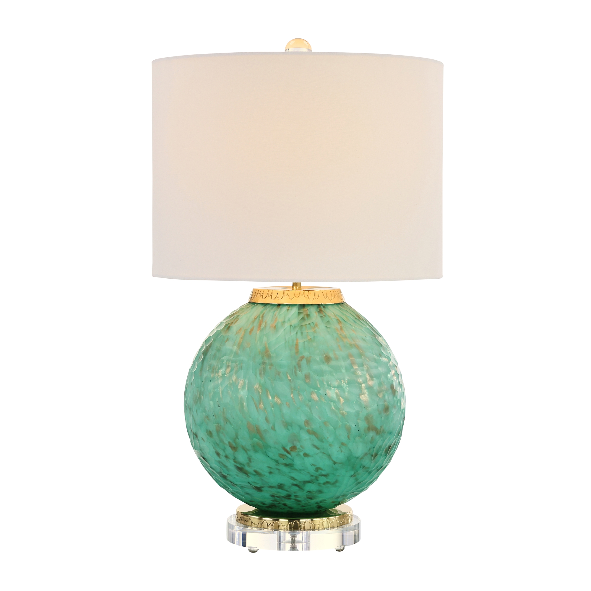 Emerald Tide Table Lamp