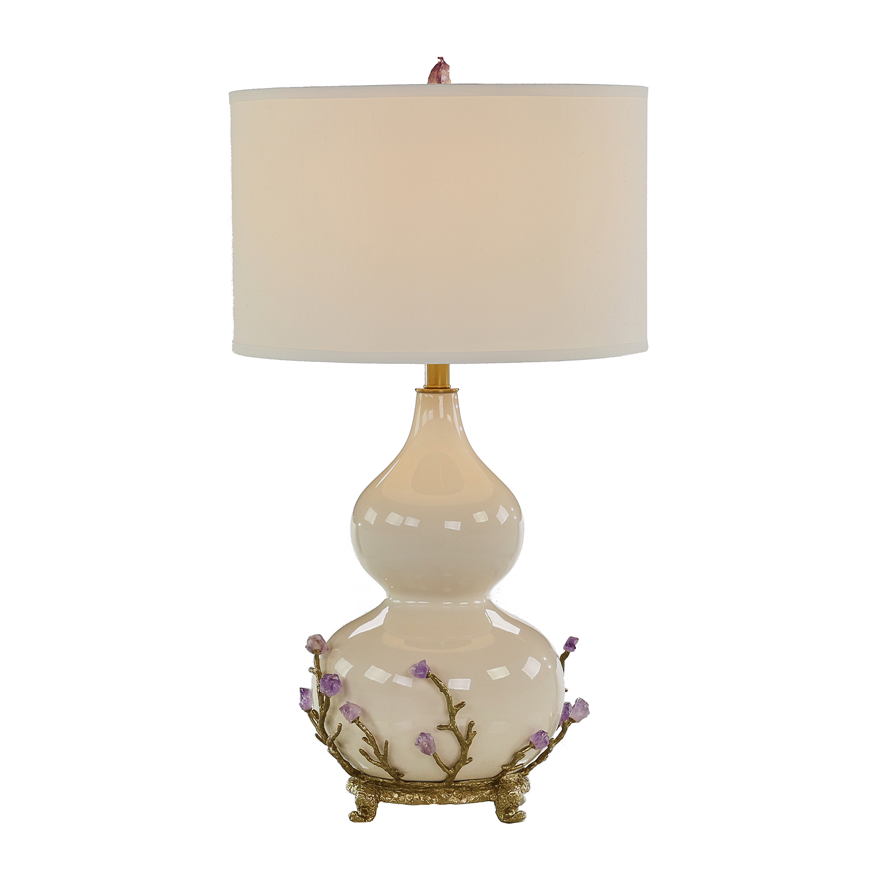 Amethyst Gardens Table Lamp