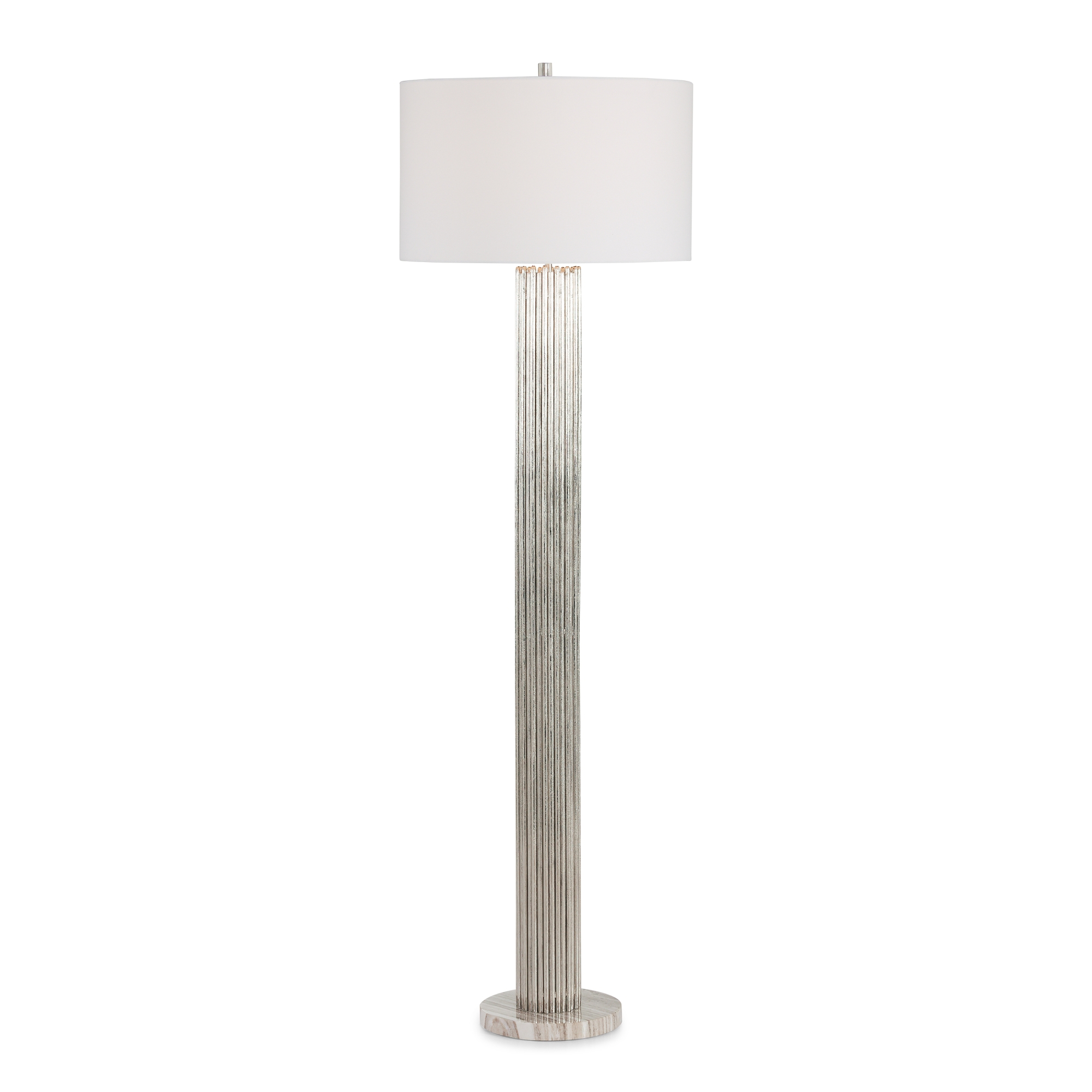 Foundry Floor Lamp, Nickel