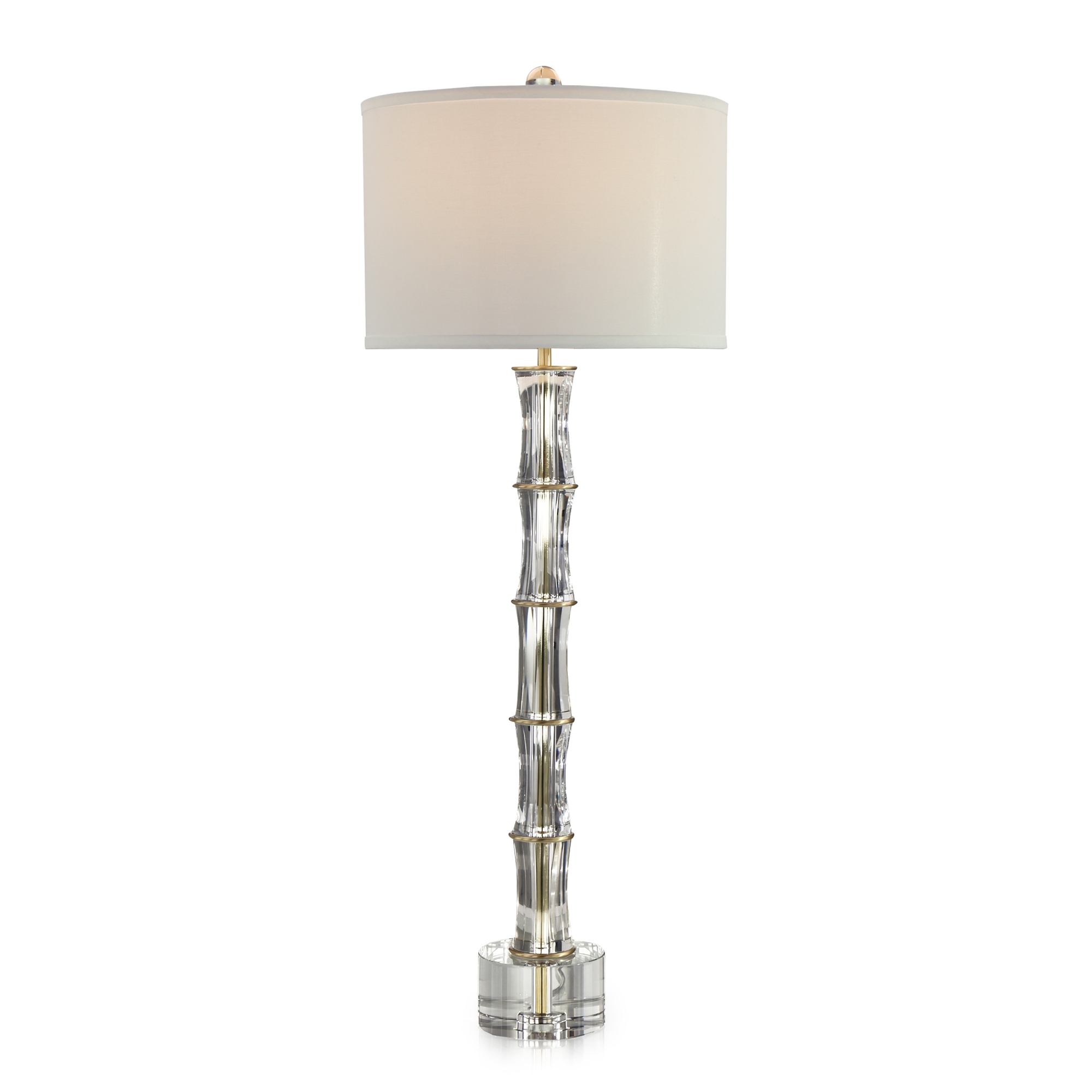 Crystal Bamboo Table Lamp