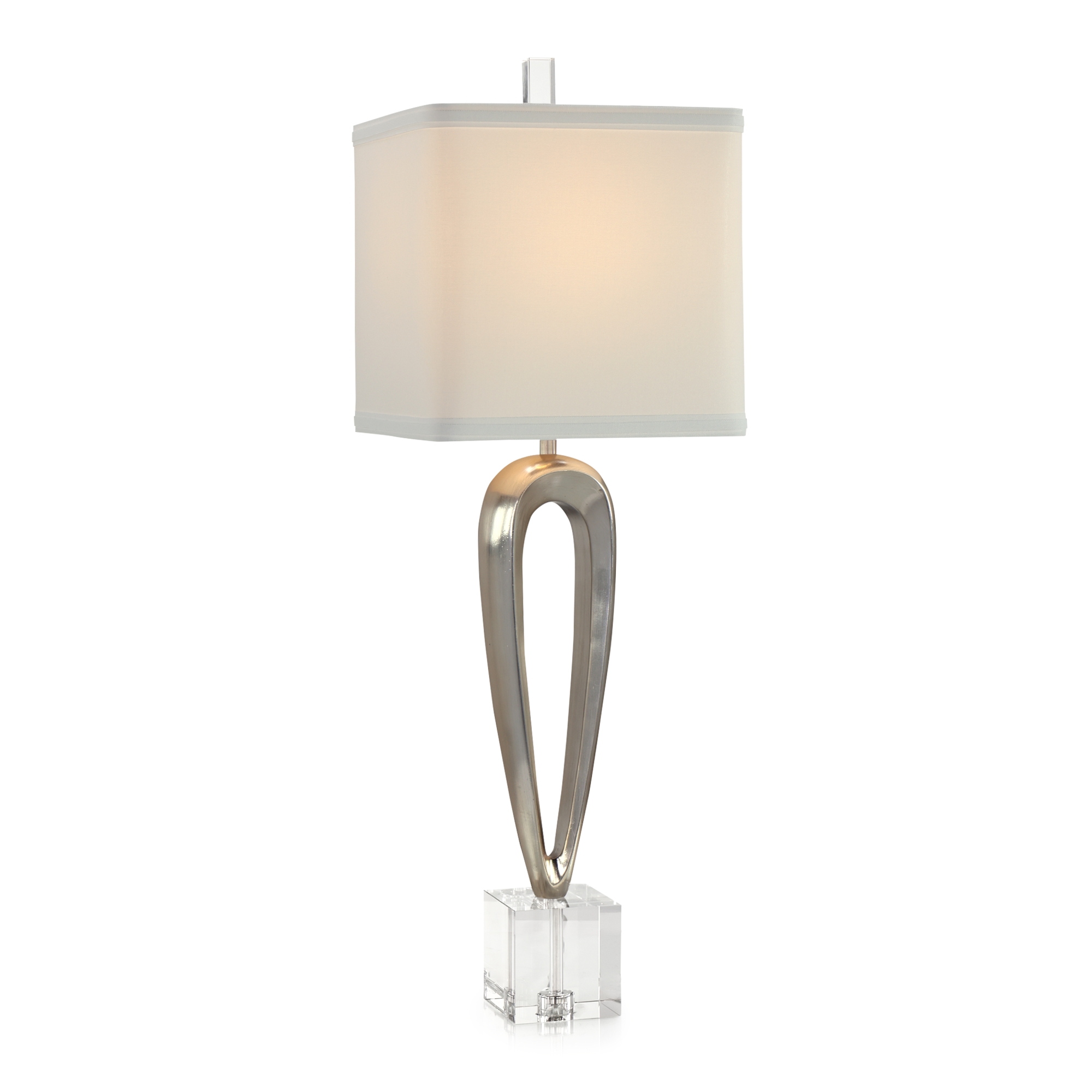 Stiletto Table Lamp, Nickel