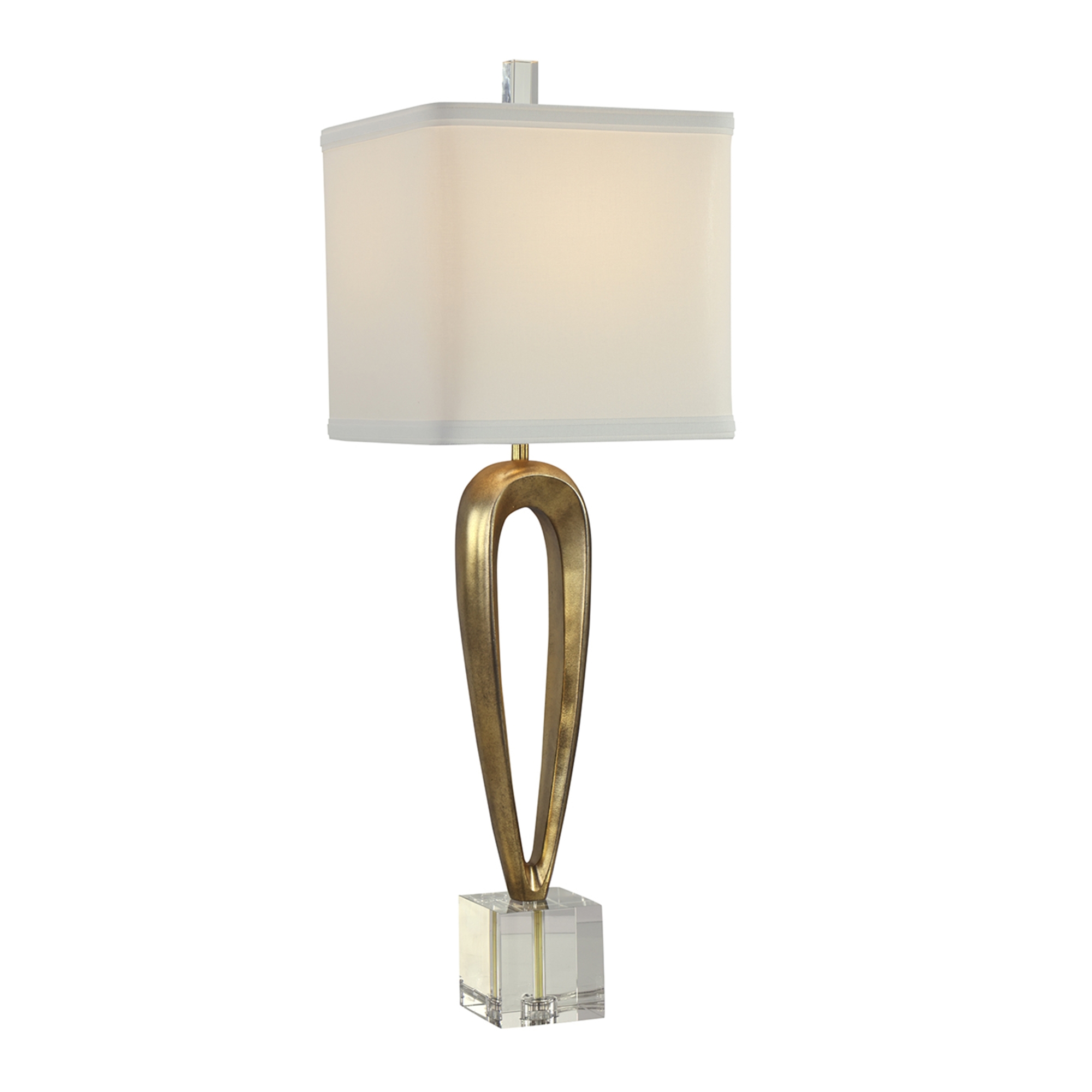 Stiletto Table Lamp, Brass