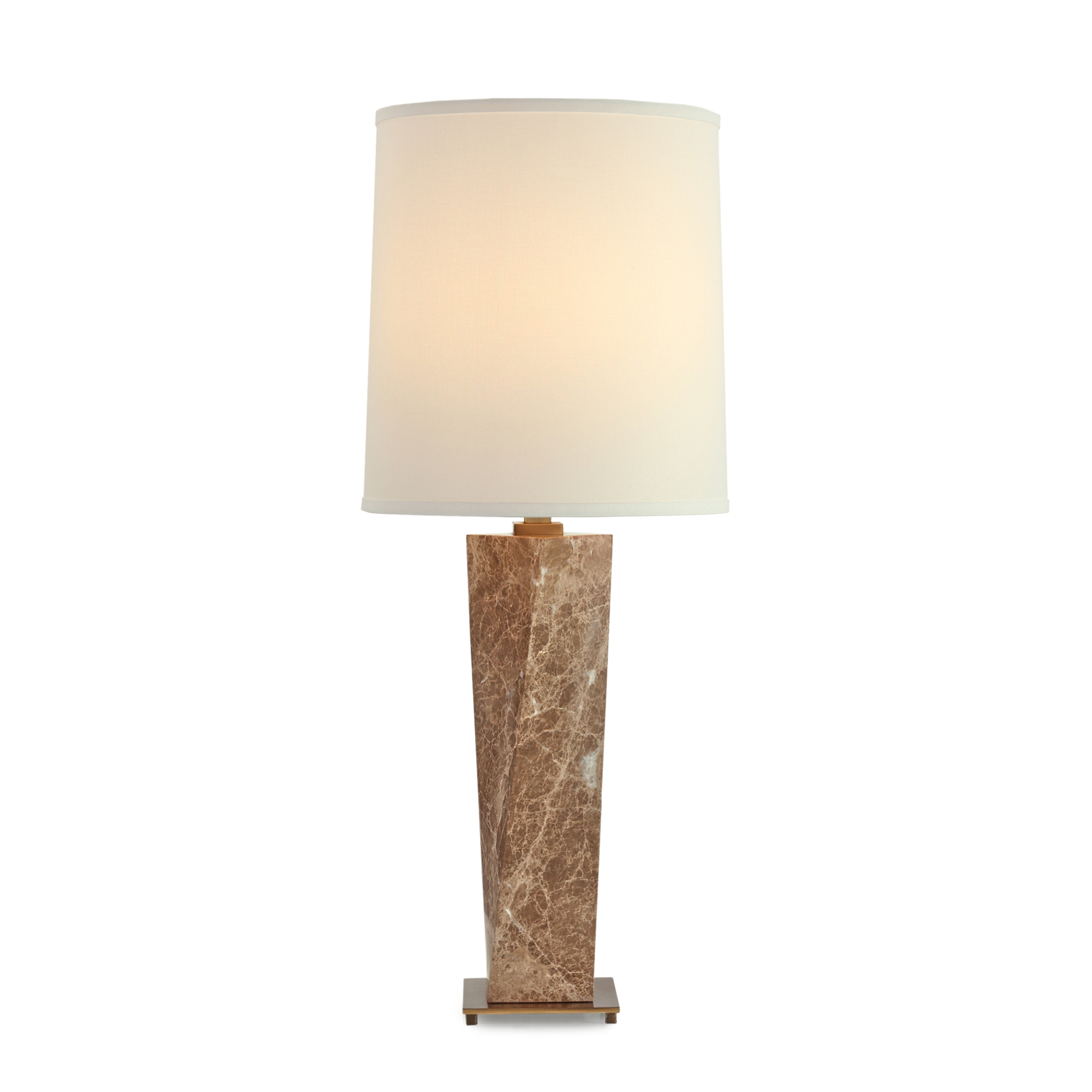 Stone Spiral Table Lamp