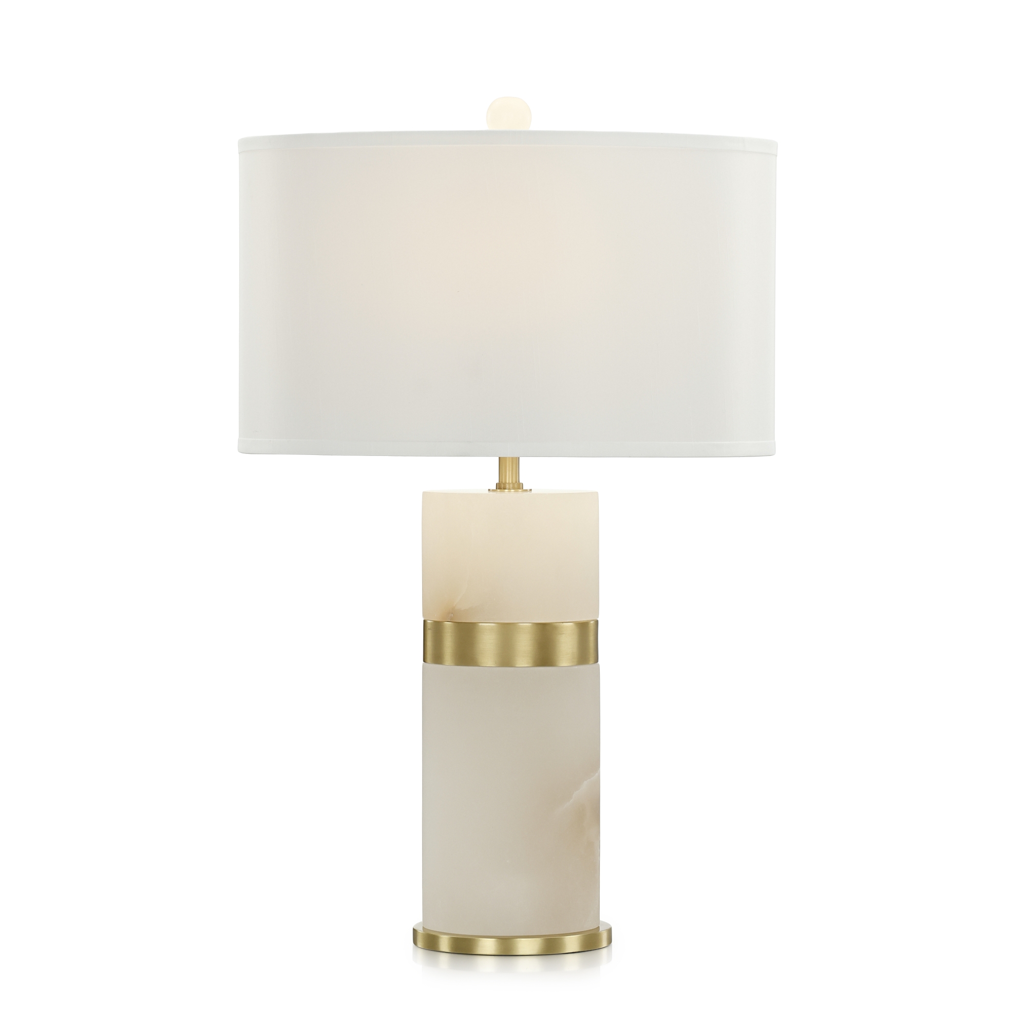 Alabaster Tower Table Lamp