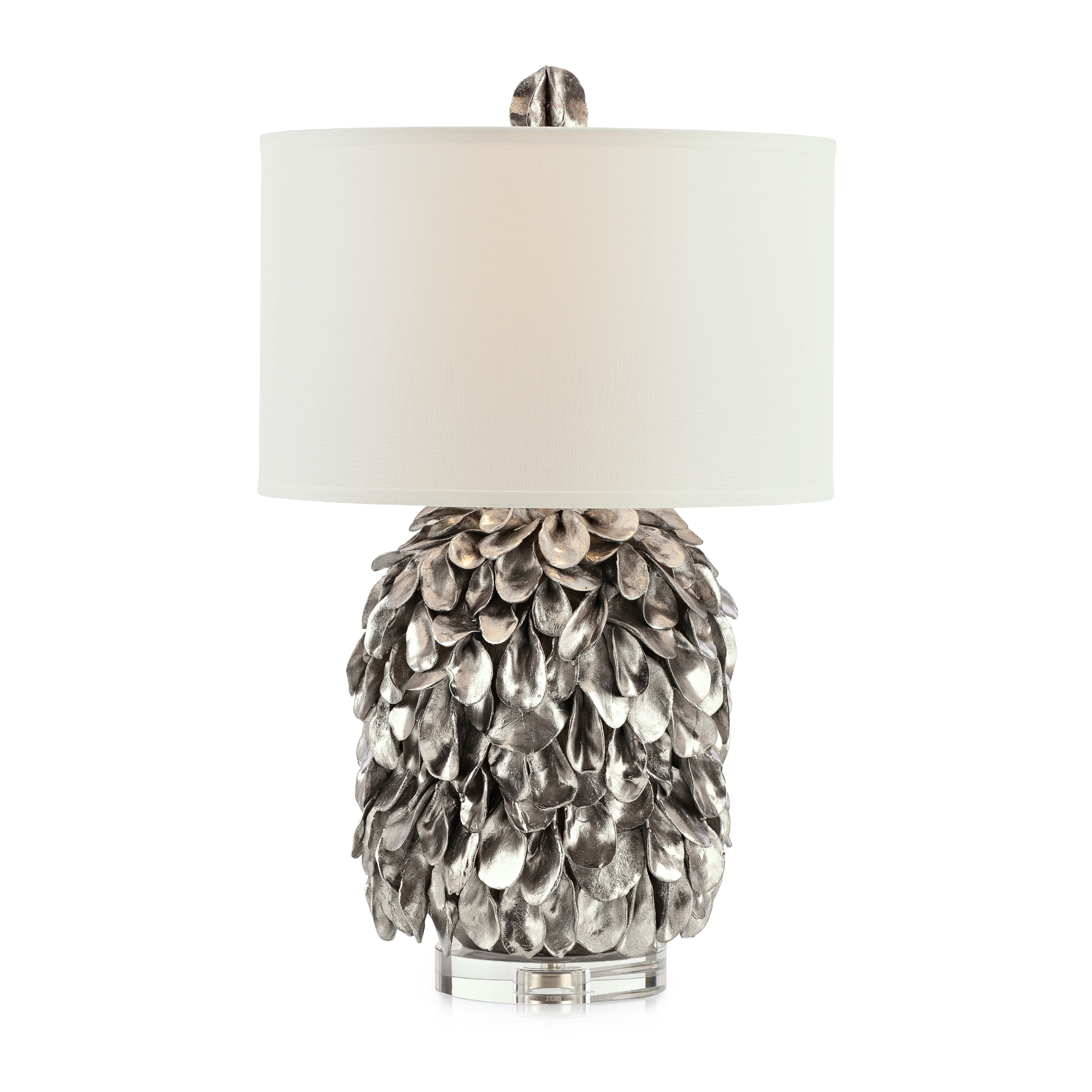 Buisson Table Lamp, Silver