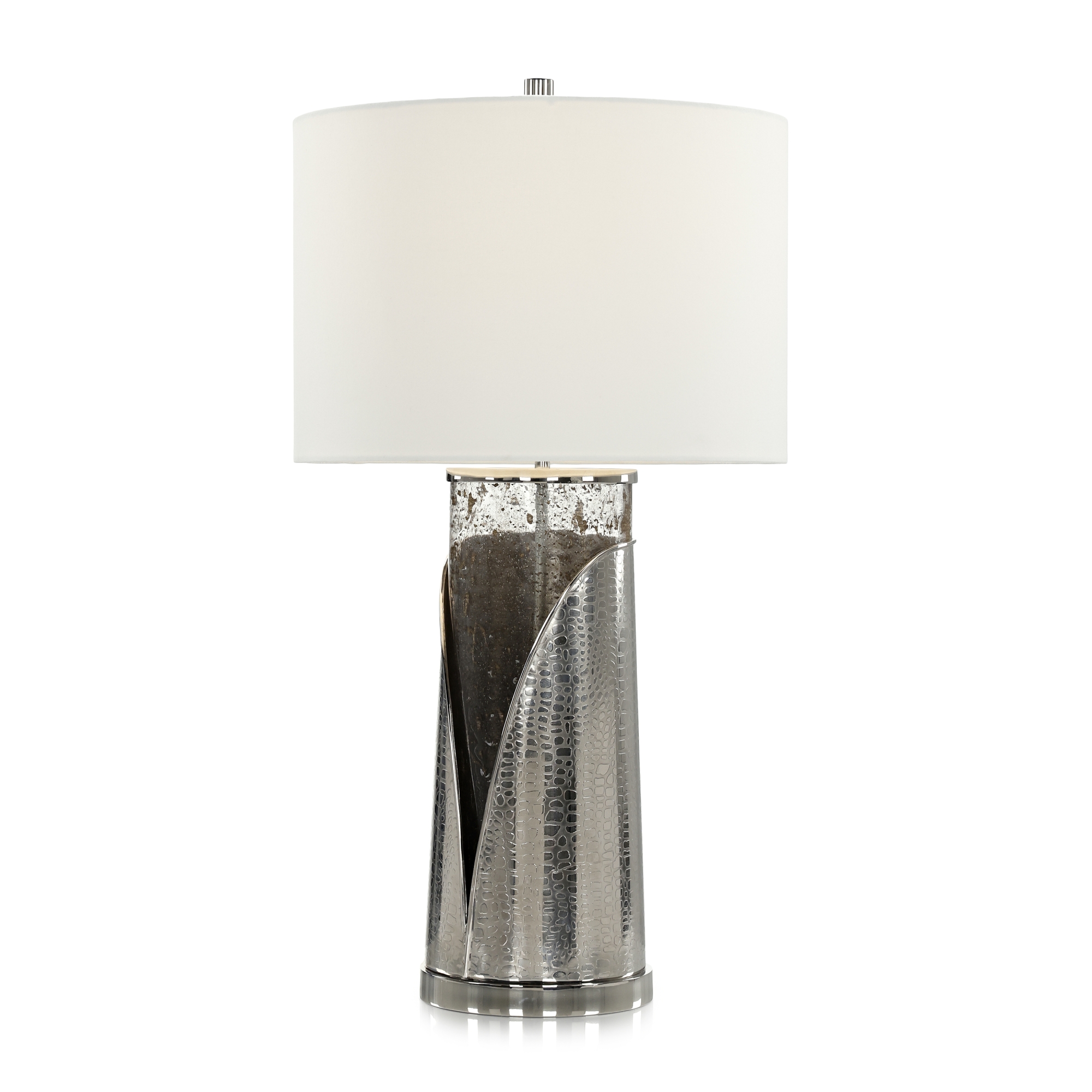Manteau Table Lamp, Nickel