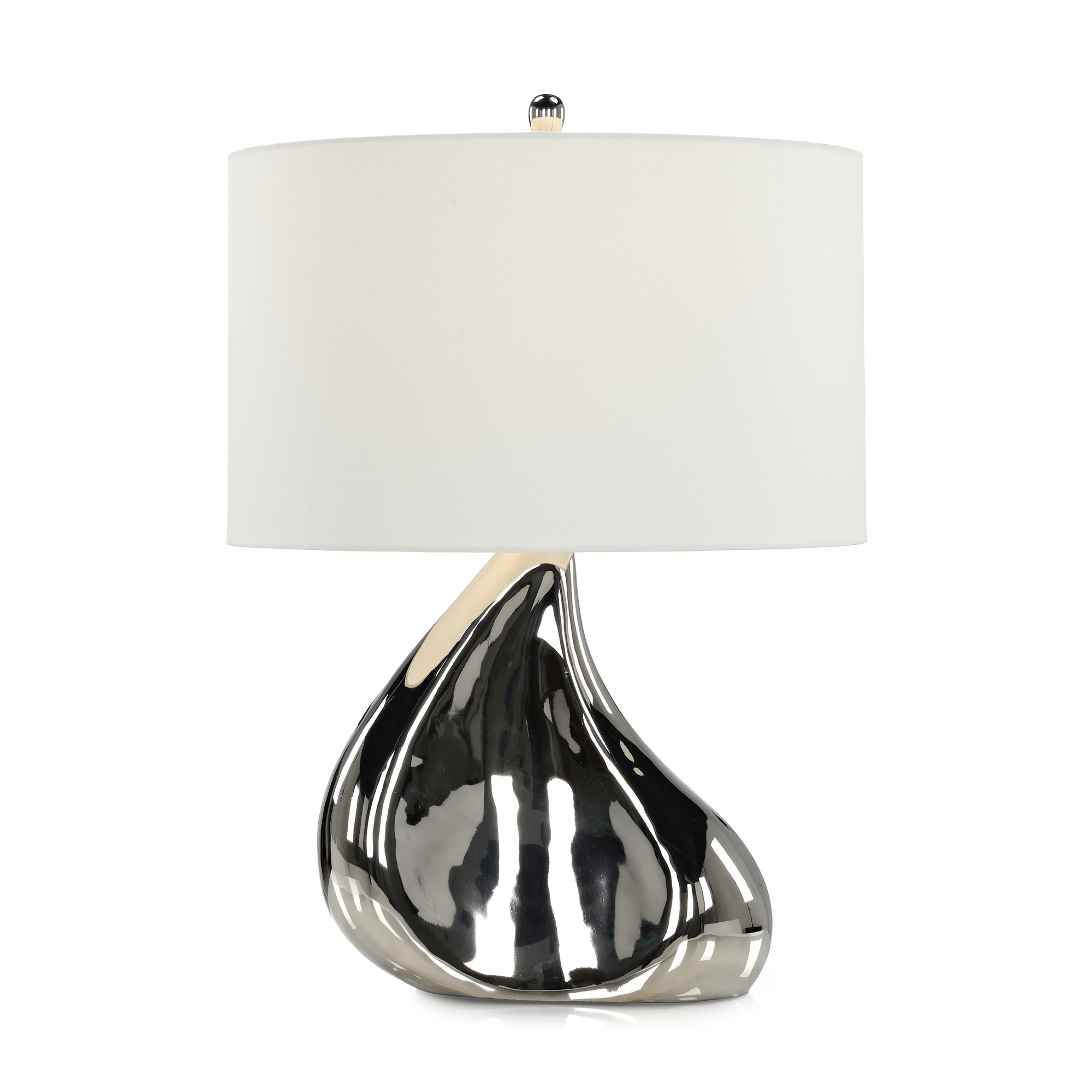 Aura Table Lamp, Nickel